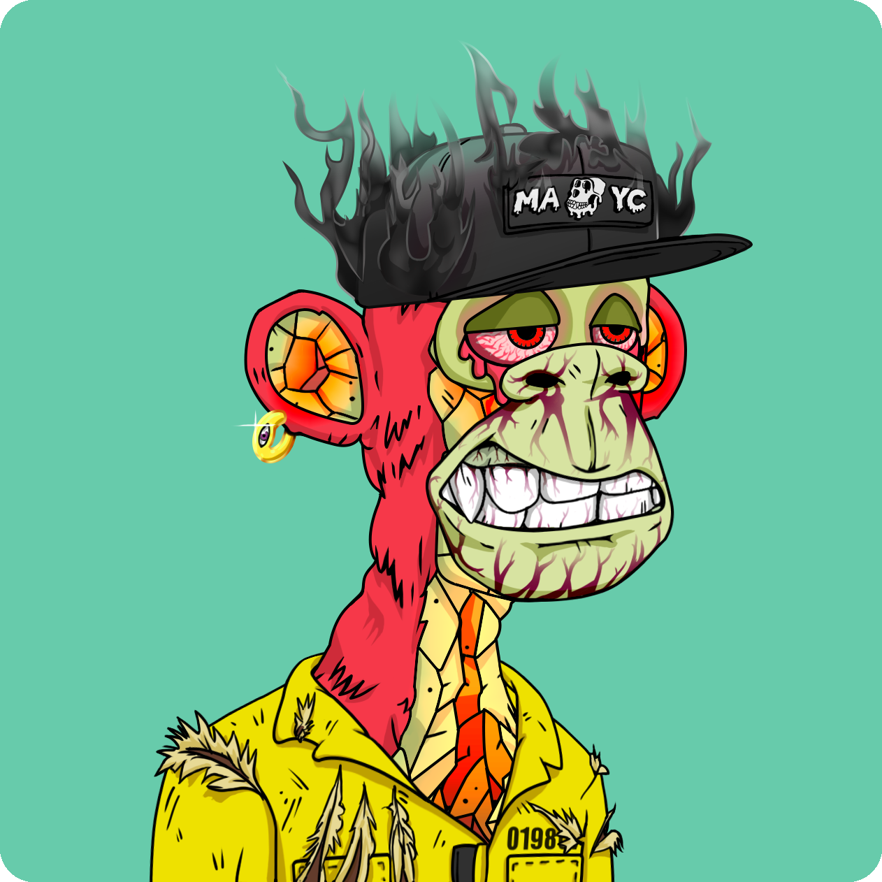 Yuga Labs - Mutant Ape Yacht Club - NFT # 4469