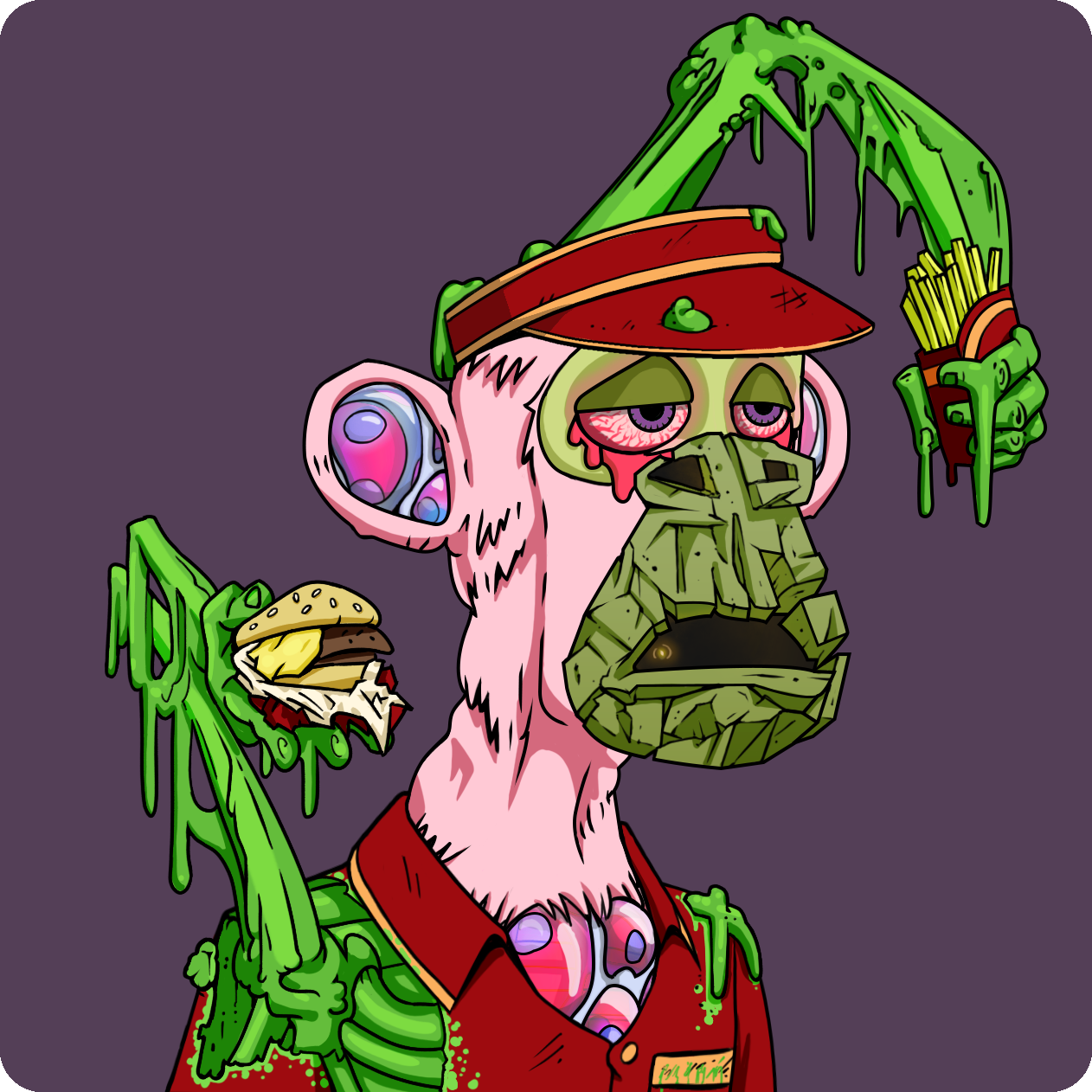 Yuga Labs - Mutant Ape Yacht Club - NFT # 3722