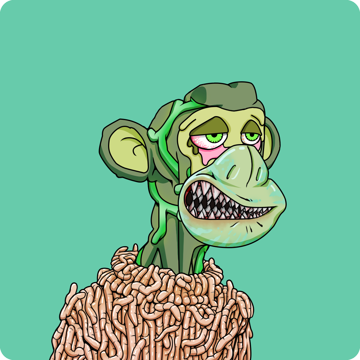 Yuga Labs - Mutant Ape Yacht Club - NFT # 24330