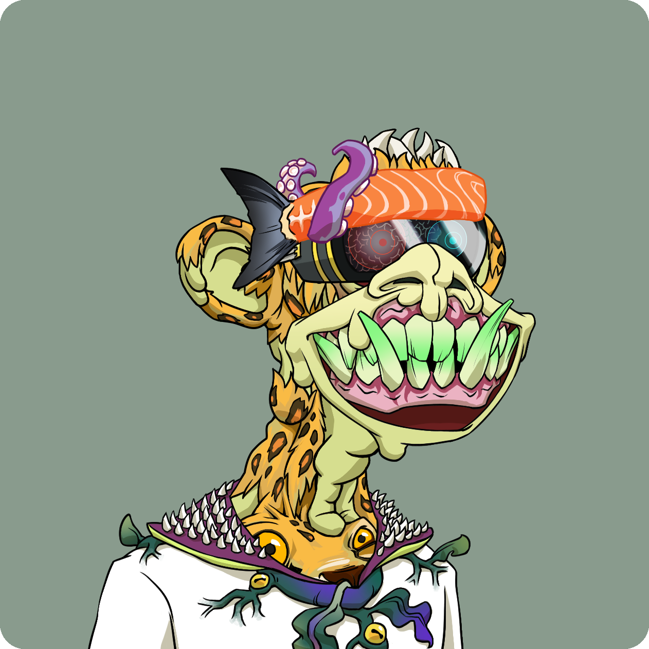 Yuga Labs - Mutant Ape Yacht Club - NFT # 8865