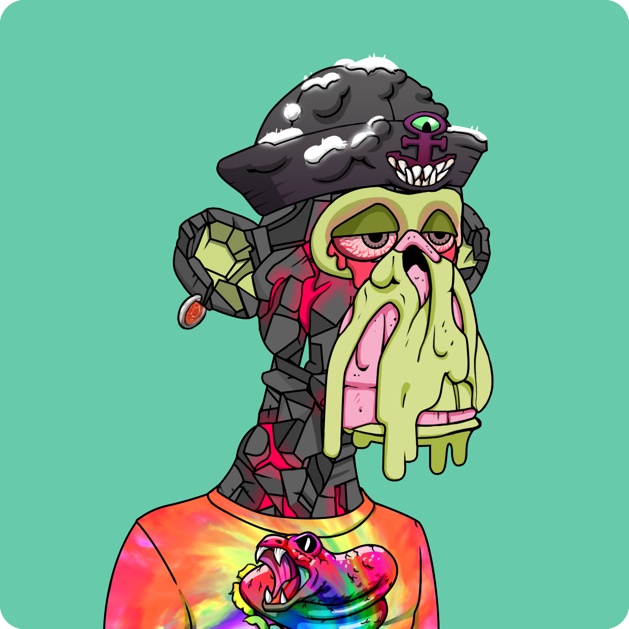 Yuga Labs - Mutant Ape Yacht Club - NFT # 2608