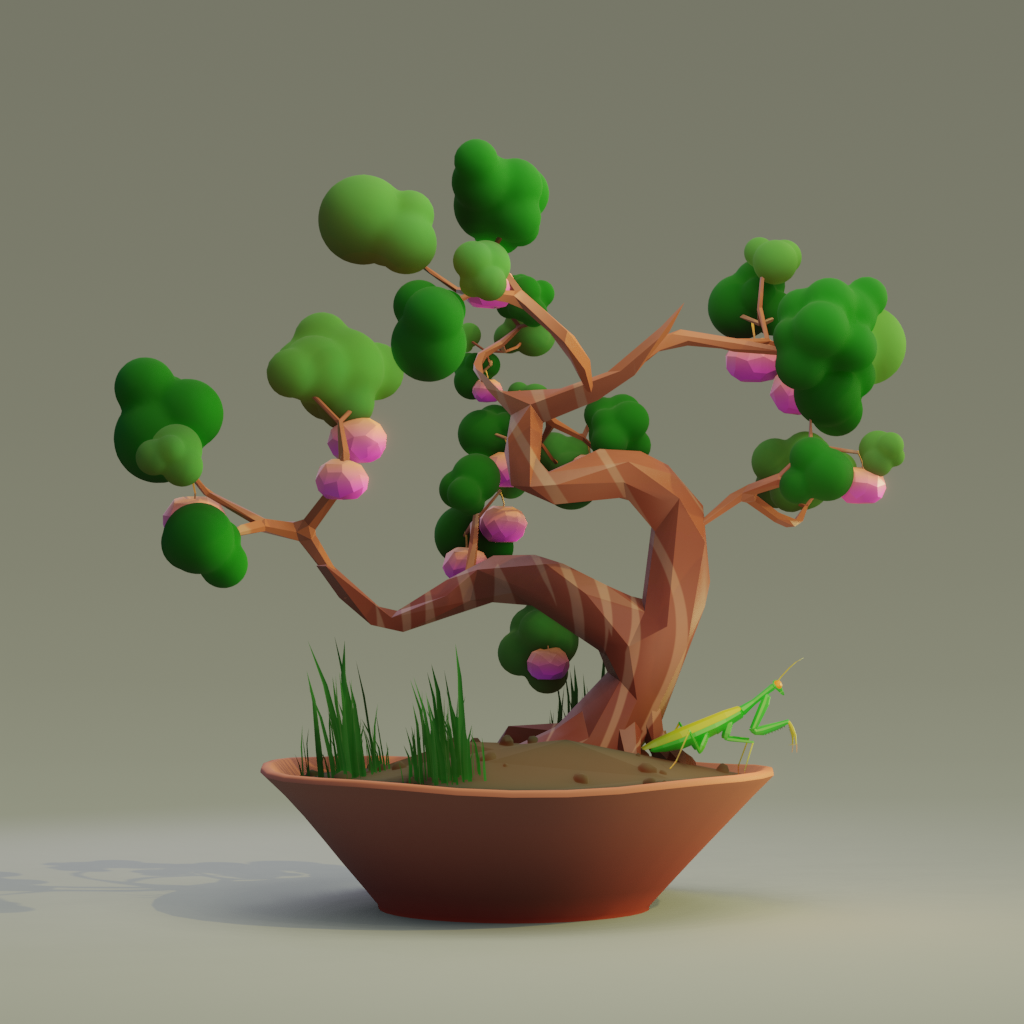 ZENFT Garden Society - Bonsai - Bonsai #8681 - NFT # 8681