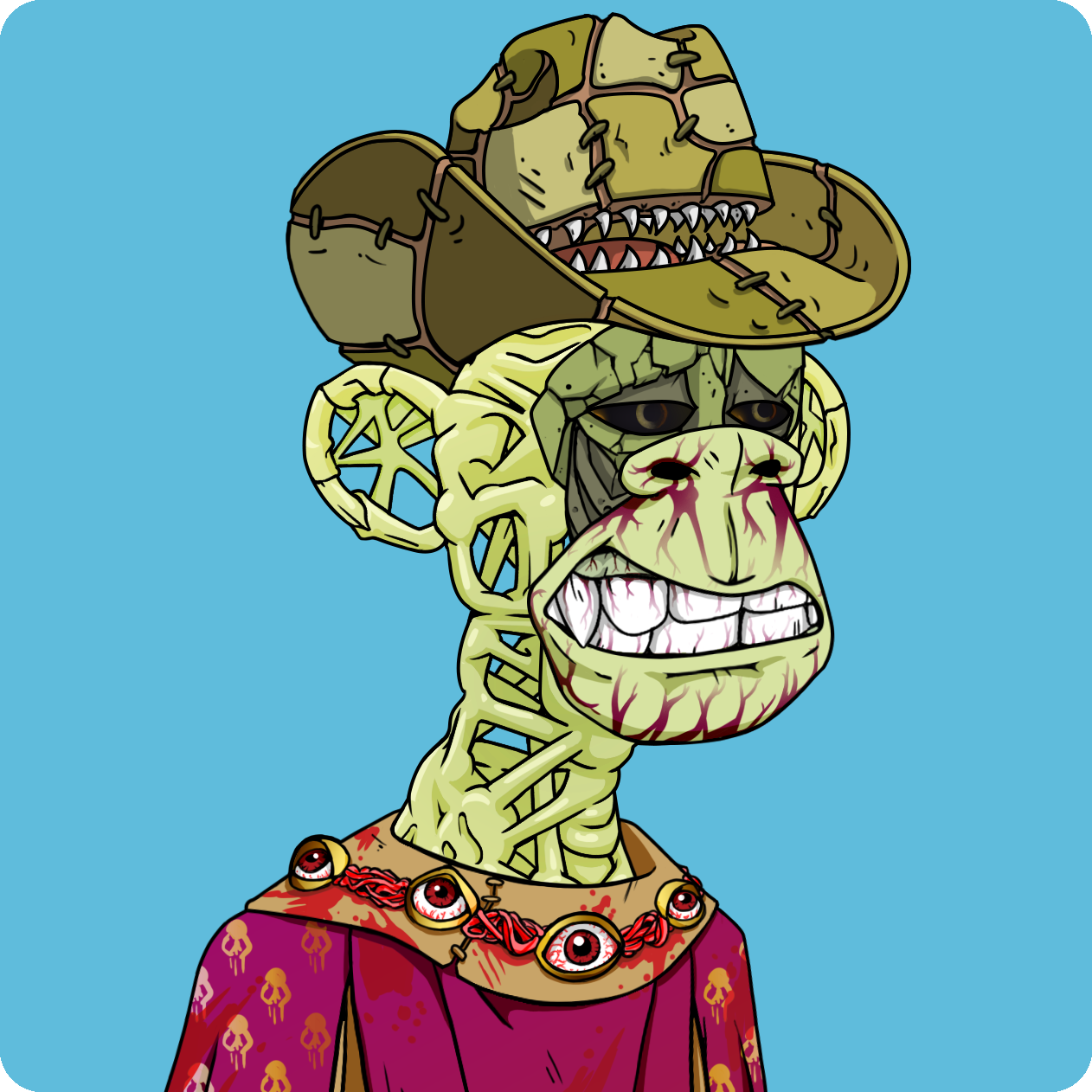 Yuga Labs - Mutant Ape Yacht Club - NFT # 28734