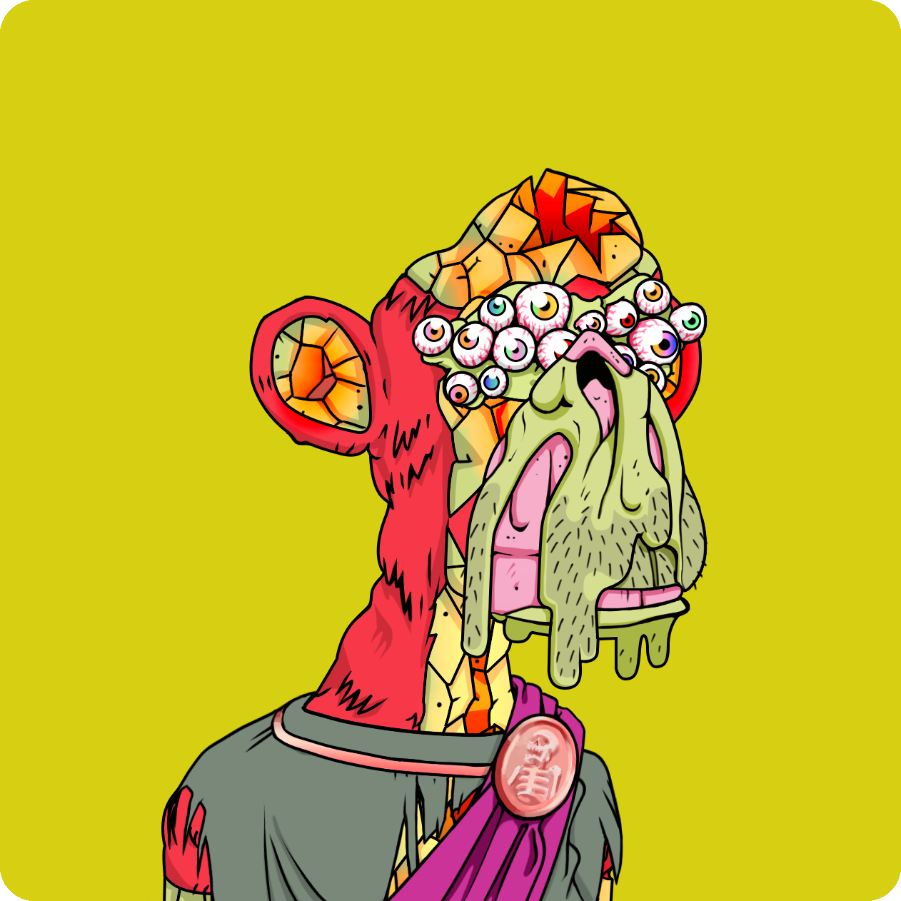 Yuga Labs - Mutant Ape Yacht Club - NFT # 24468