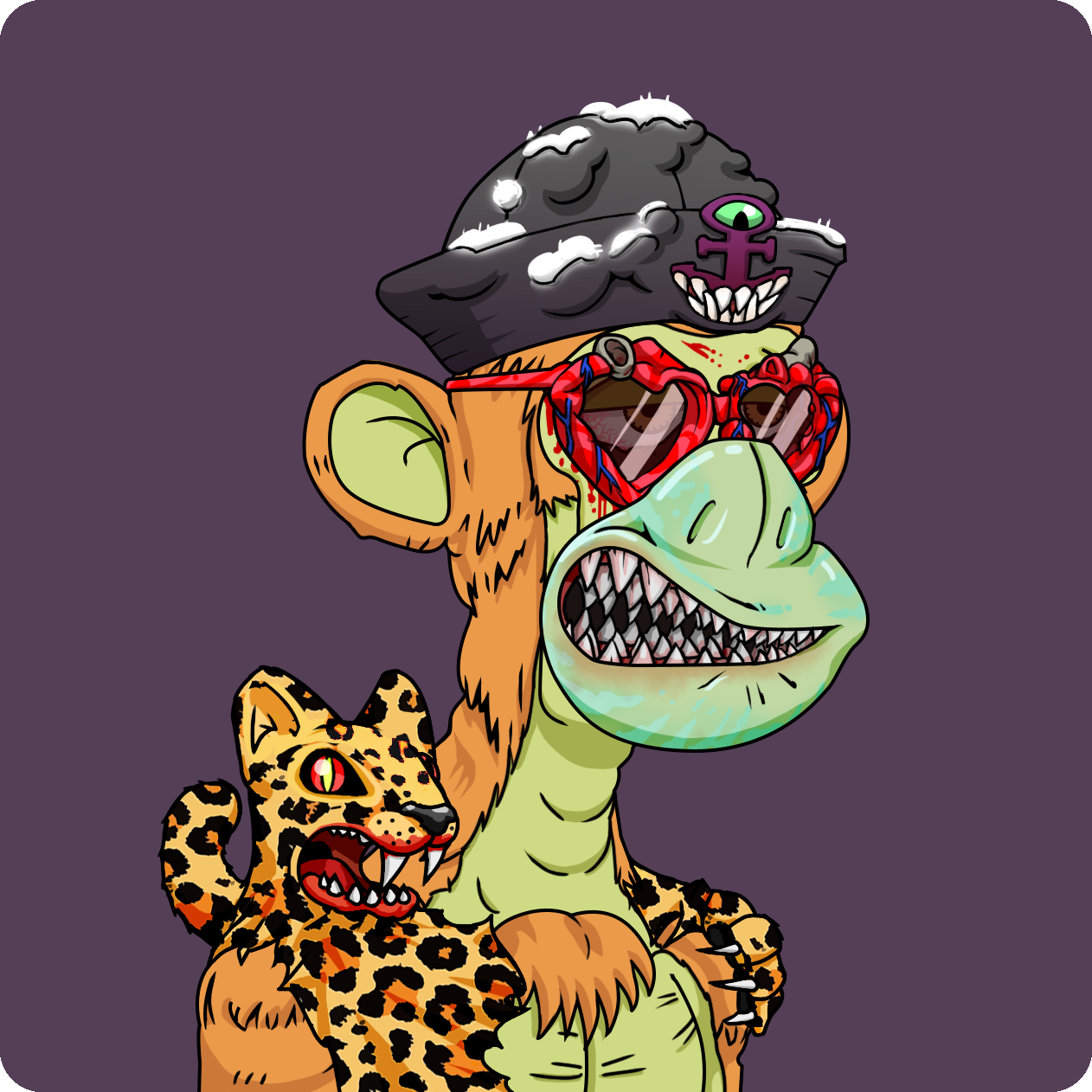 Yuga Labs - Mutant Ape Yacht Club - NFT # 3860