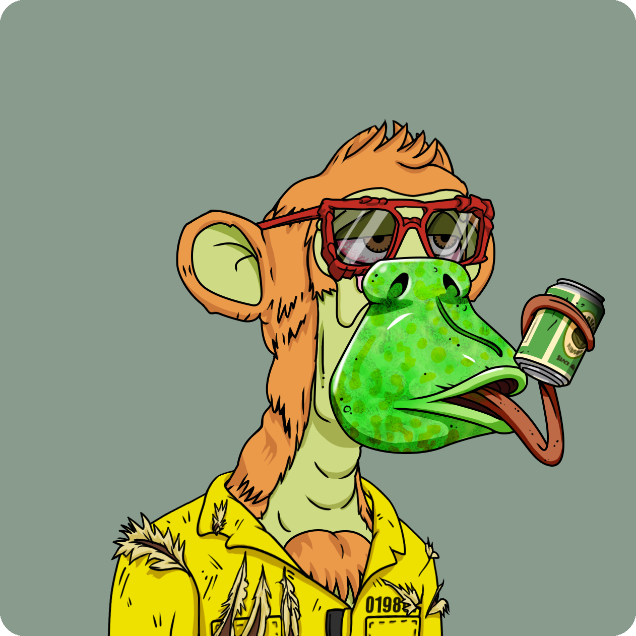 Yuga Labs - Mutant Ape Yacht Club - NFT # 21010