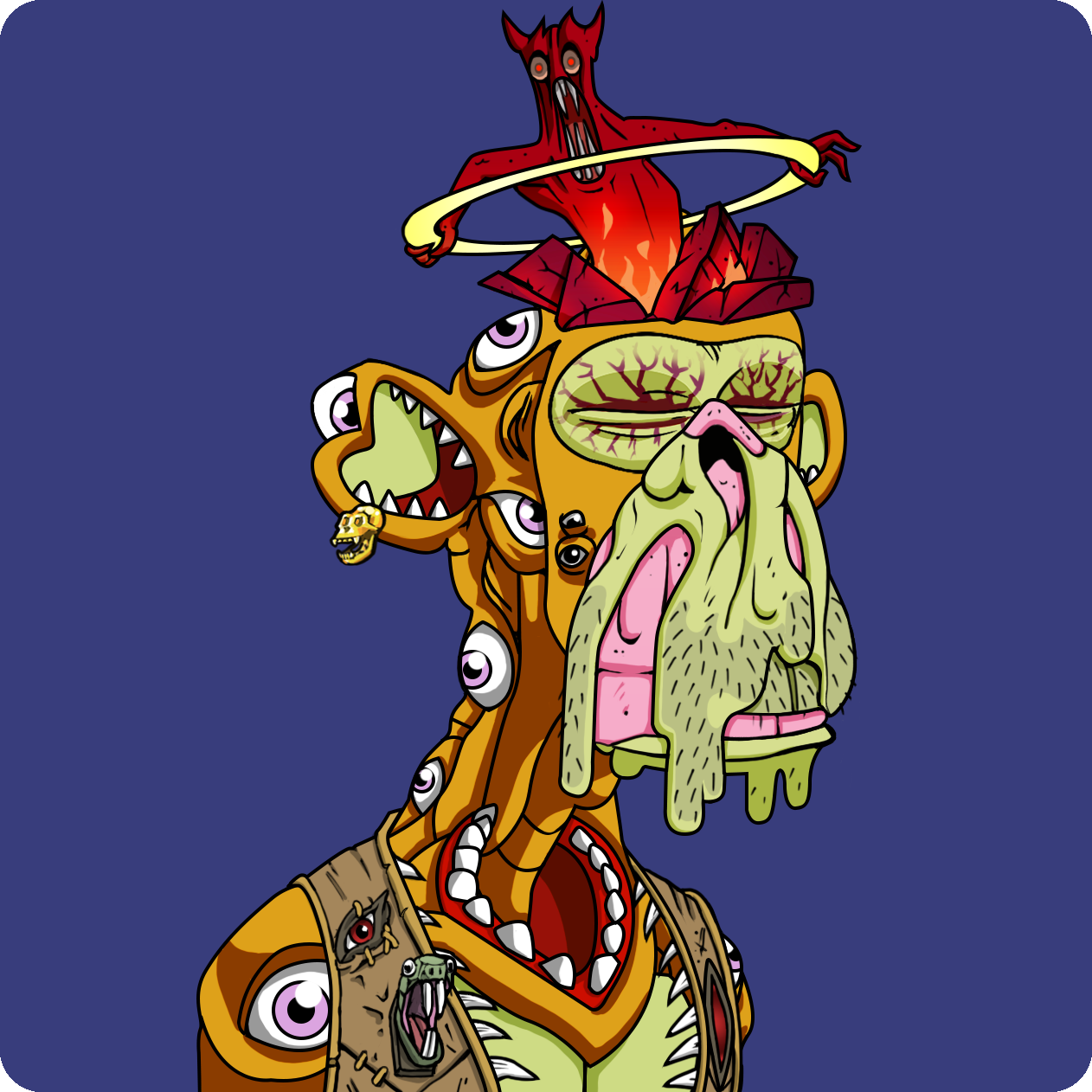 Yuga Labs - Mutant Ape Yacht Club - NFT # 46