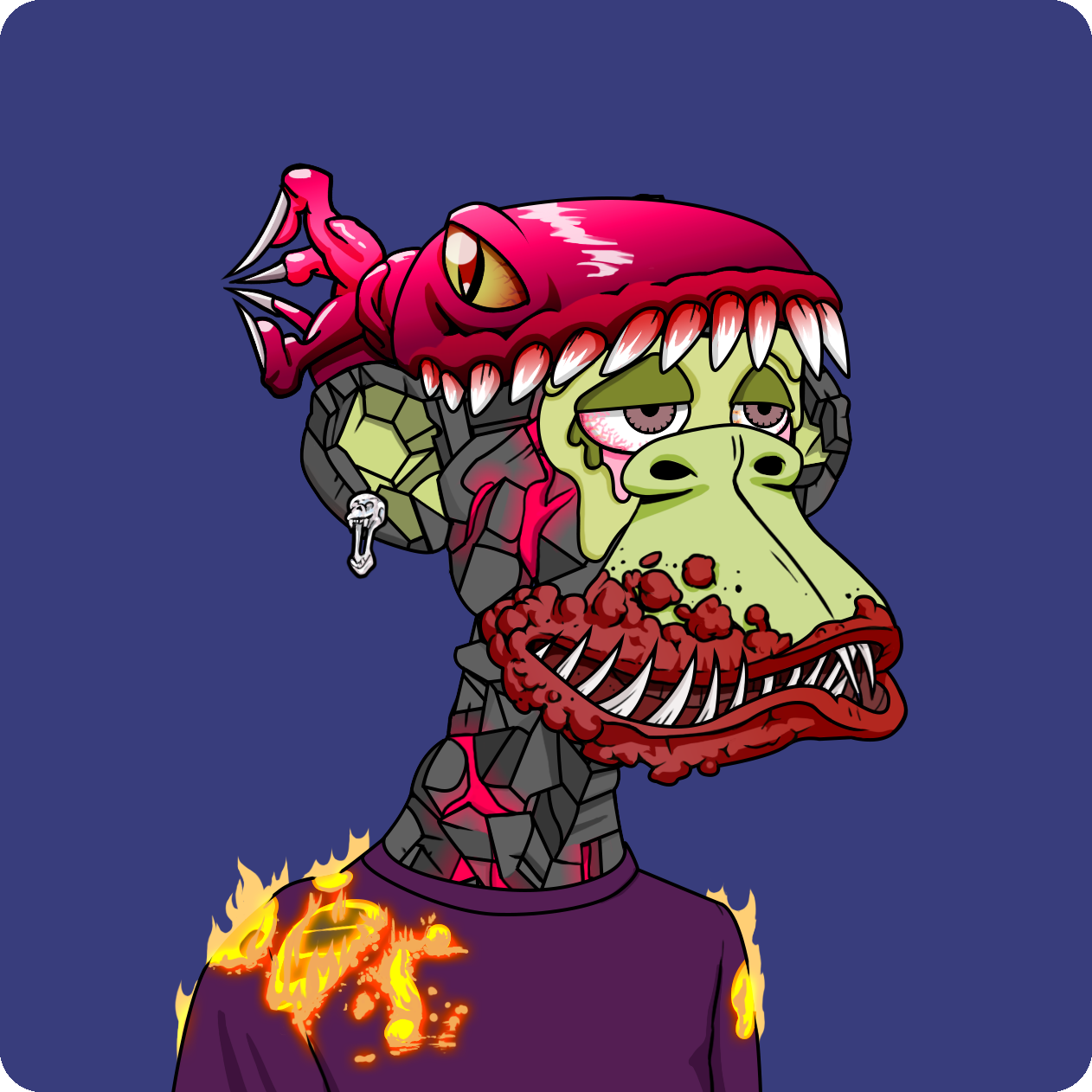 Yuga Labs - Mutant Ape Yacht Club - NFT # 6835