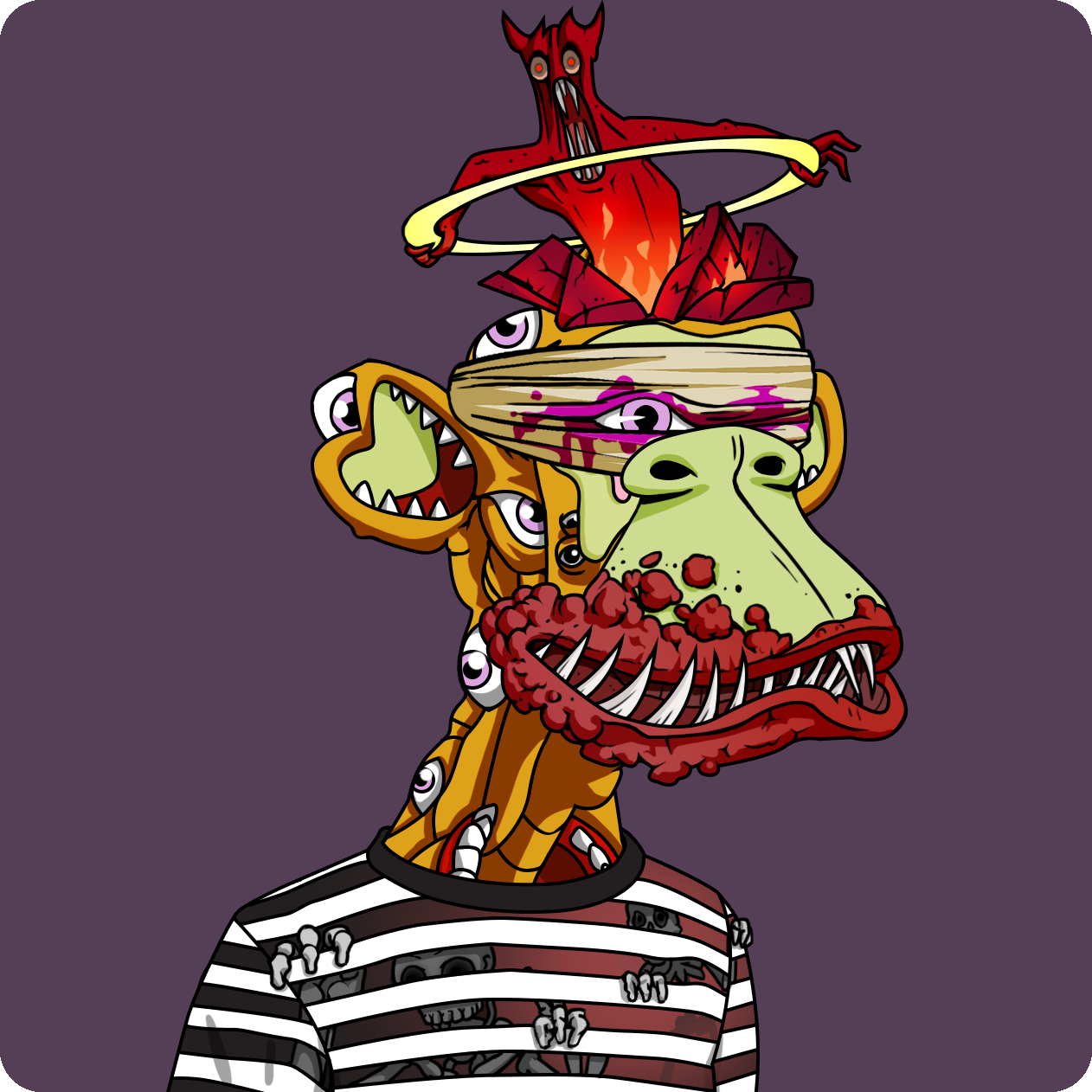 Yuga Labs - Mutant Ape Yacht Club - NFT # 12076