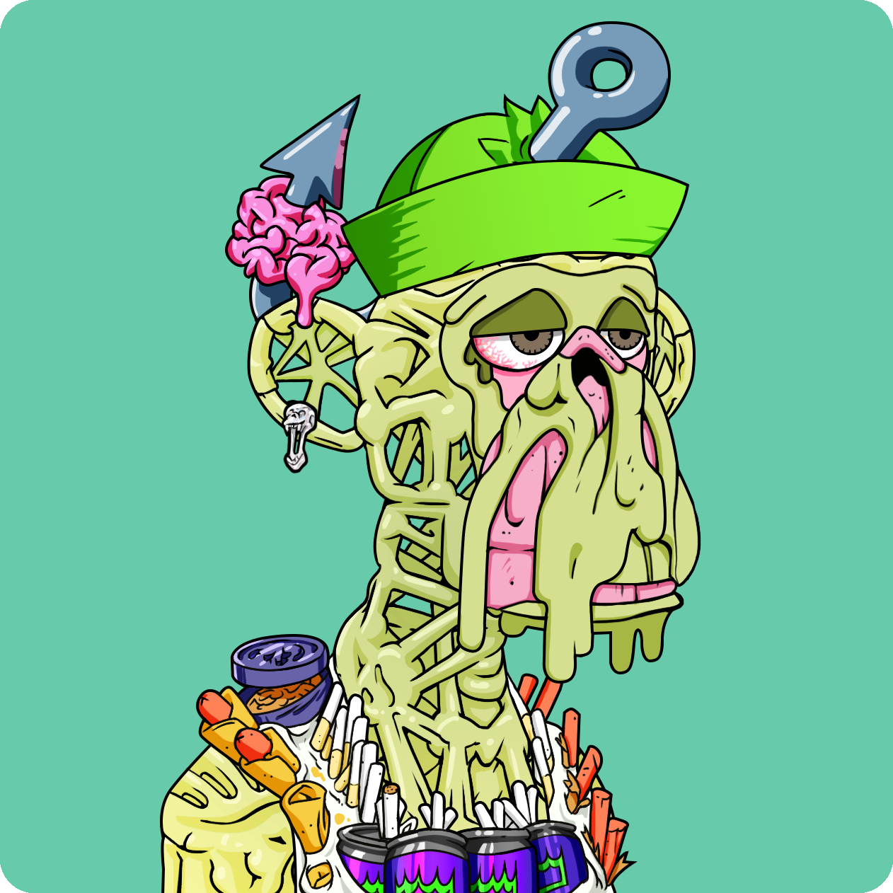 Yuga Labs - Mutant Ape Yacht Club - NFT # 17174