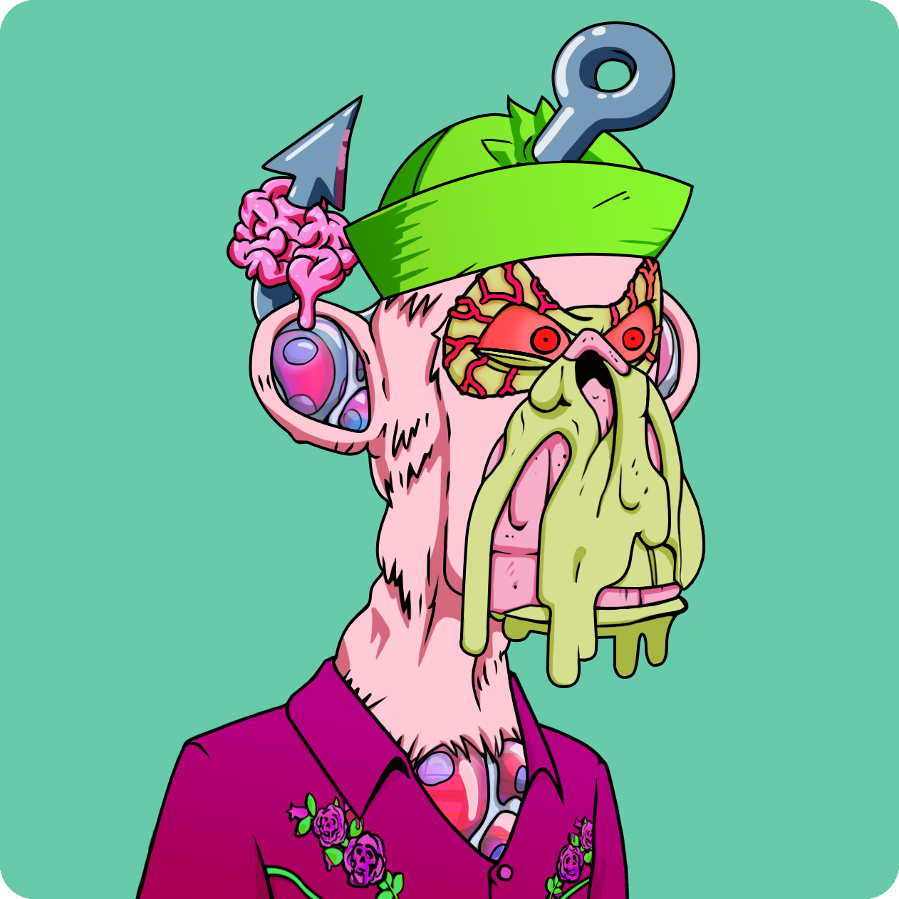 Yuga Labs - Mutant Ape Yacht Club - NFT # 5442