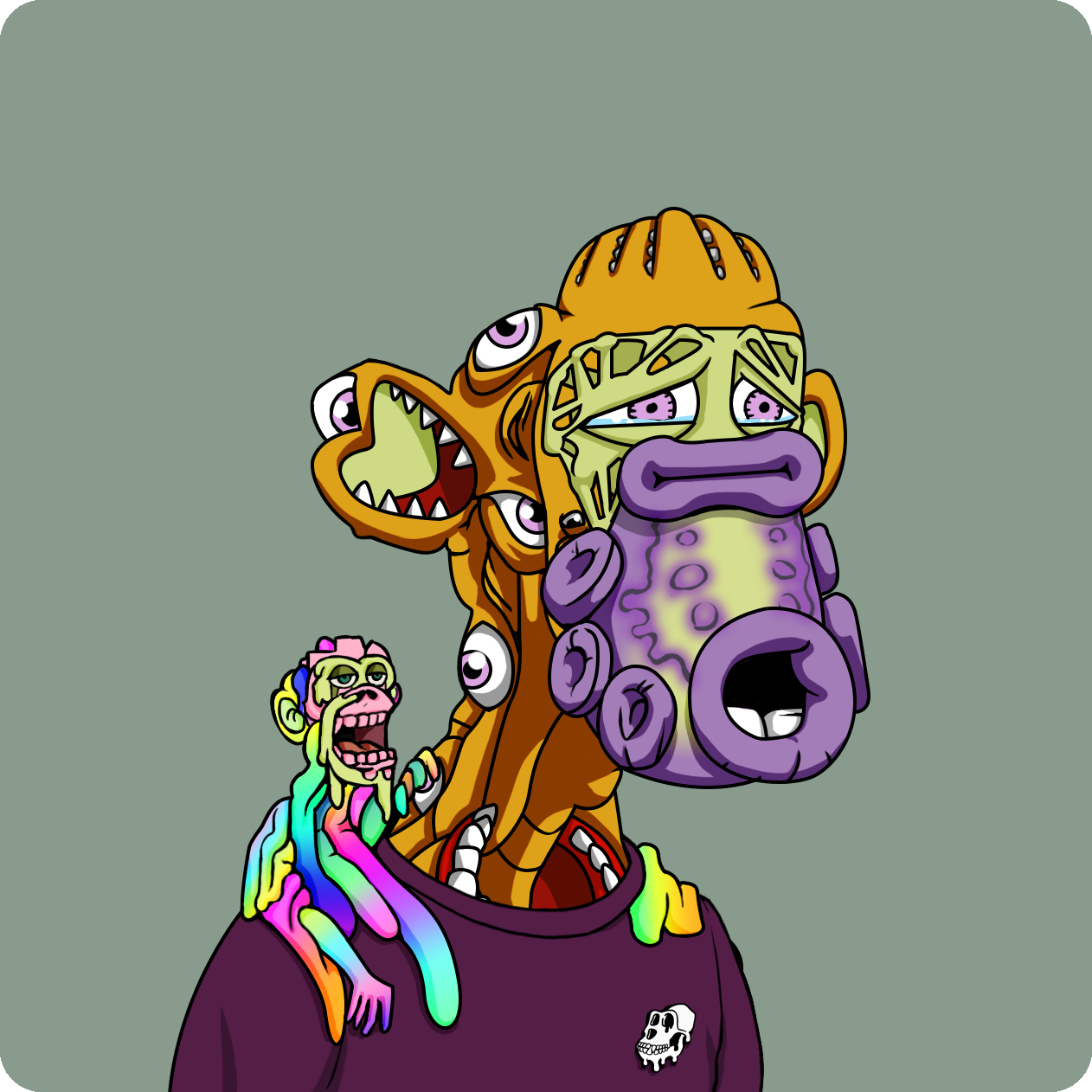 Yuga Labs - Mutant Ape Yacht Club - NFT # 14734