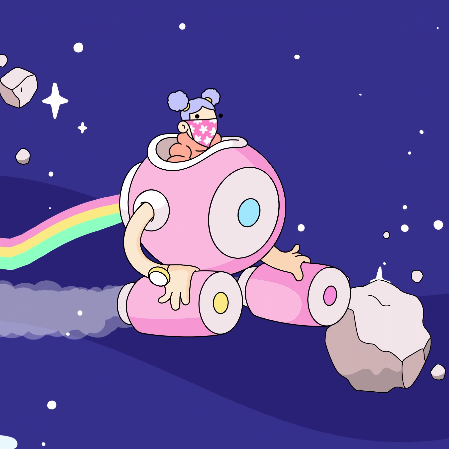 The Doodles Founders - Space Doodles - Space Doodle #9897 - NFT # 9897