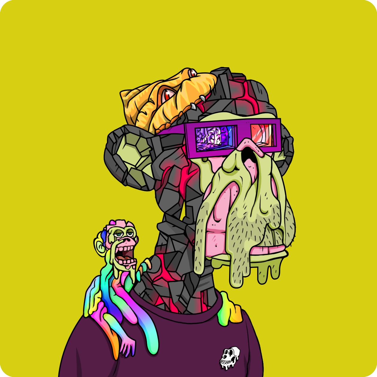 Yuga Labs - Mutant Ape Yacht Club - NFT # 9378