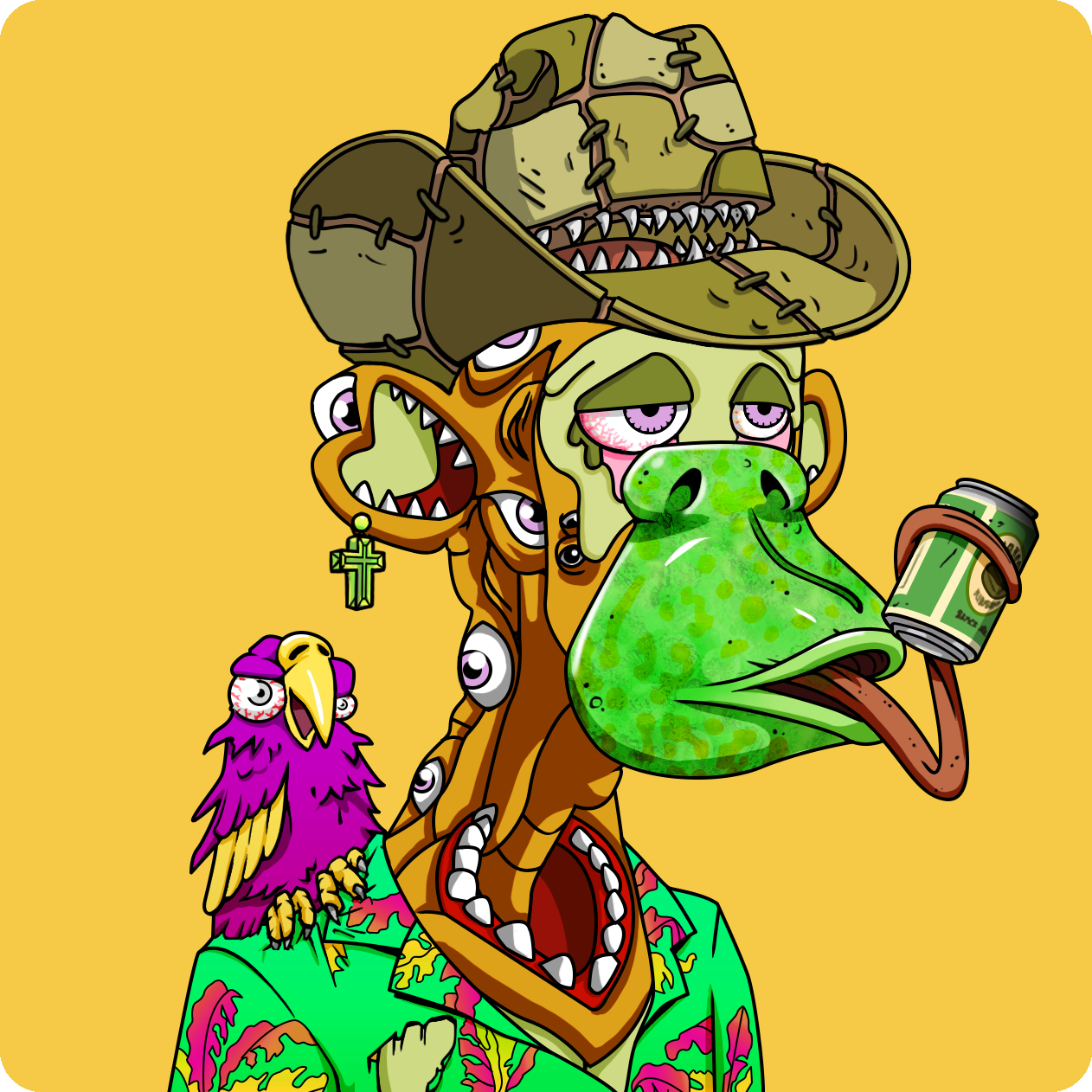 Yuga Labs - Mutant Ape Yacht Club - NFT # 4786