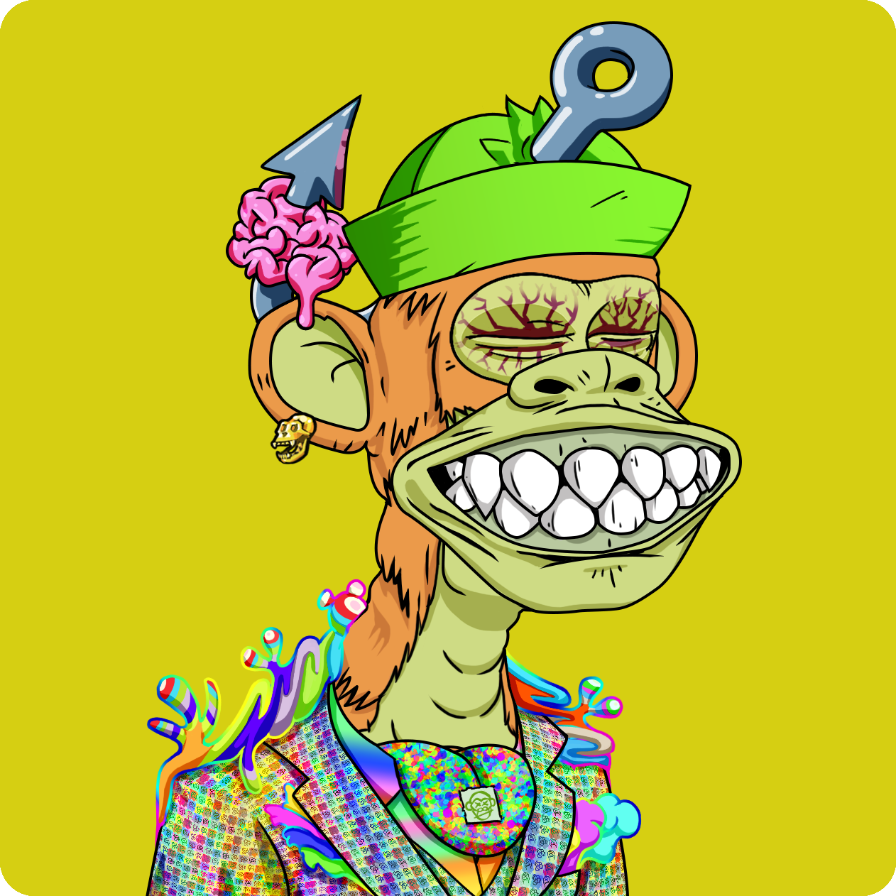 Yuga Labs - Mutant Ape Yacht Club - NFT # 2002