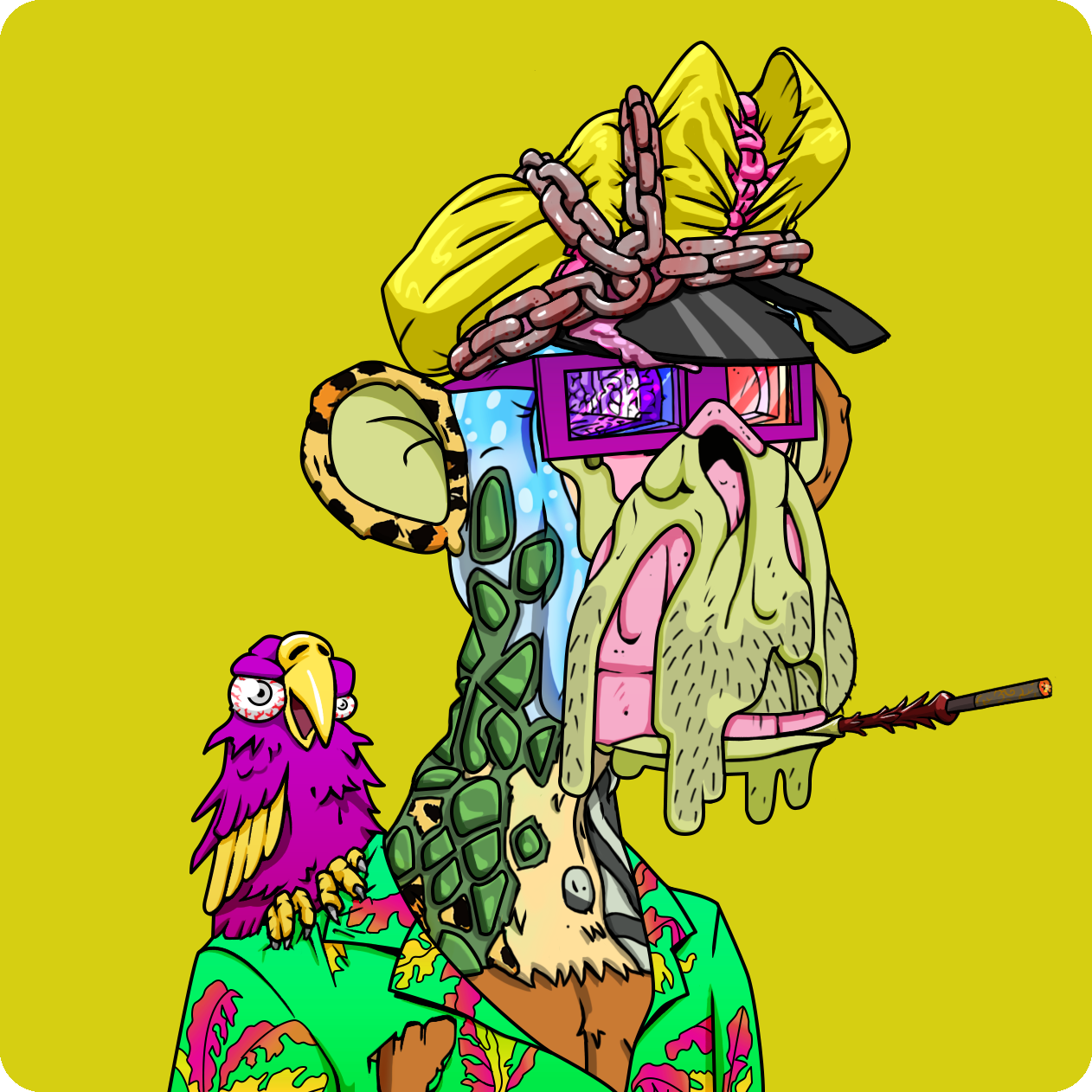 Yuga Labs - Mutant Ape Yacht Club - NFT # 22128