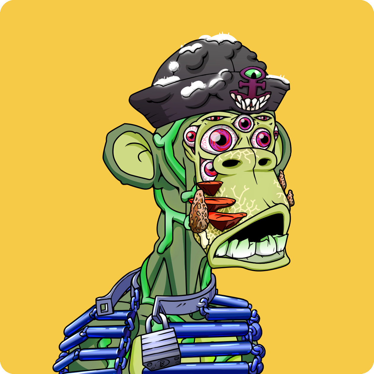 Yuga Labs - Mutant Ape Yacht Club - NFT # 19588