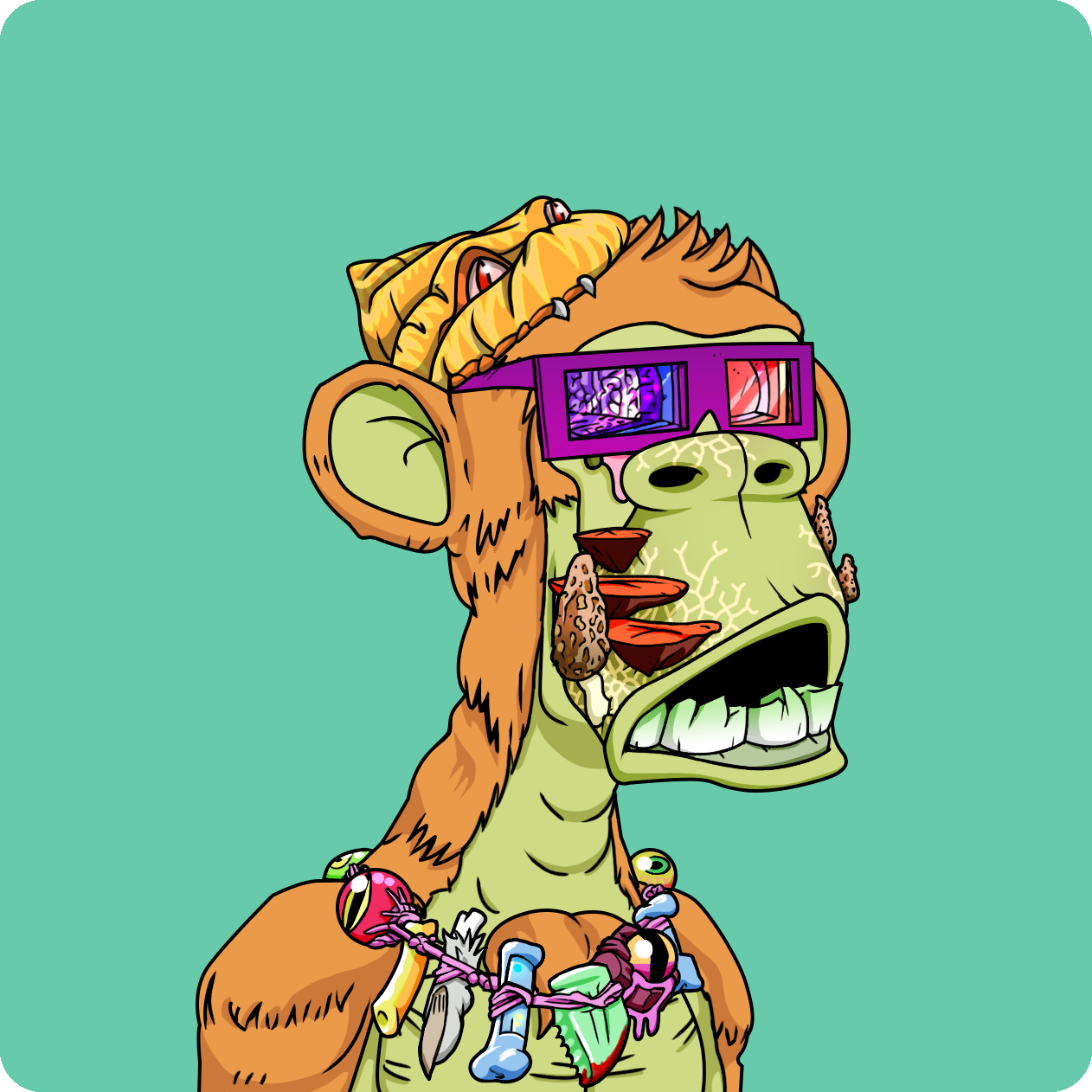 Yuga Labs - Mutant Ape Yacht Club - NFT # 4248