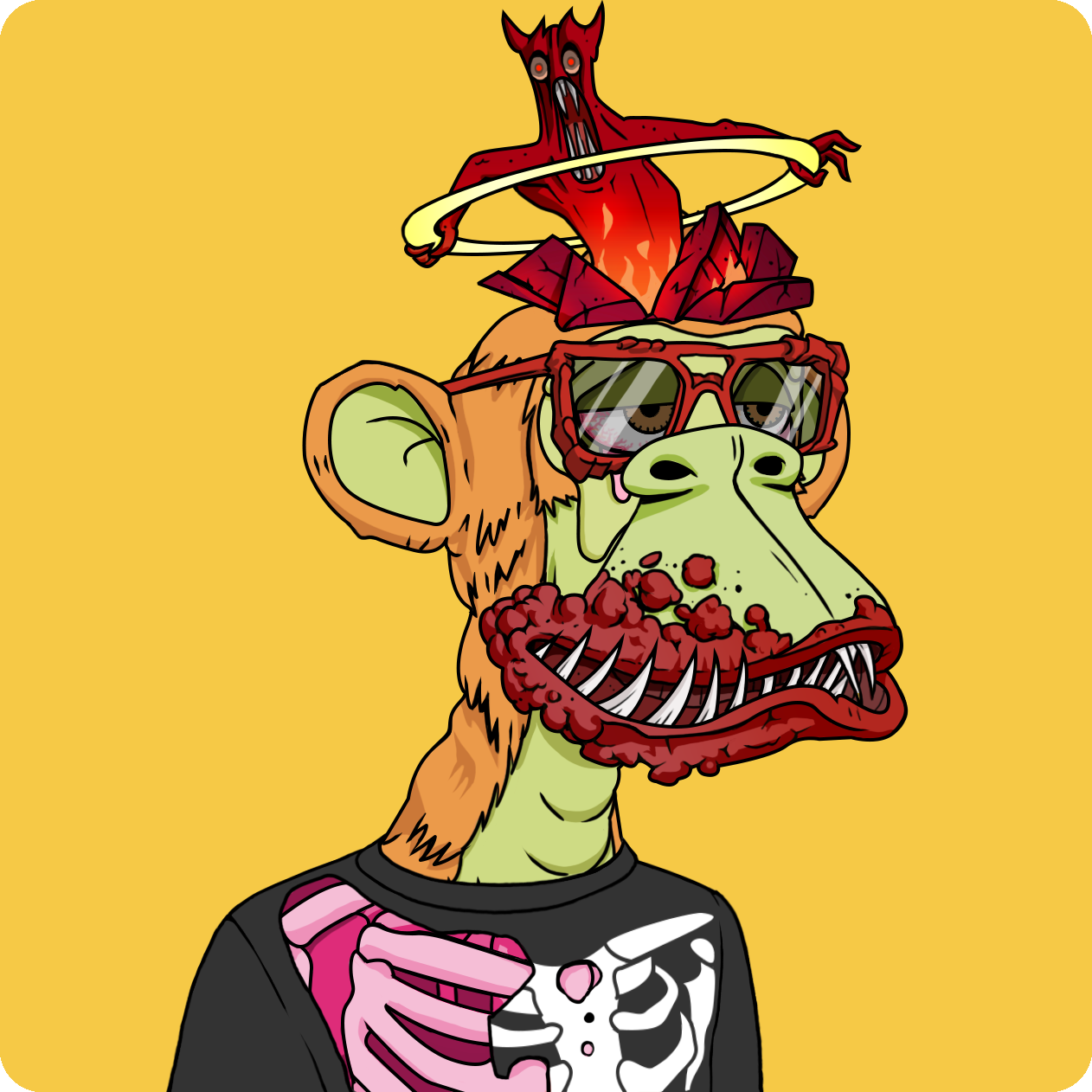 Yuga Labs - Mutant Ape Yacht Club - NFT # 9653