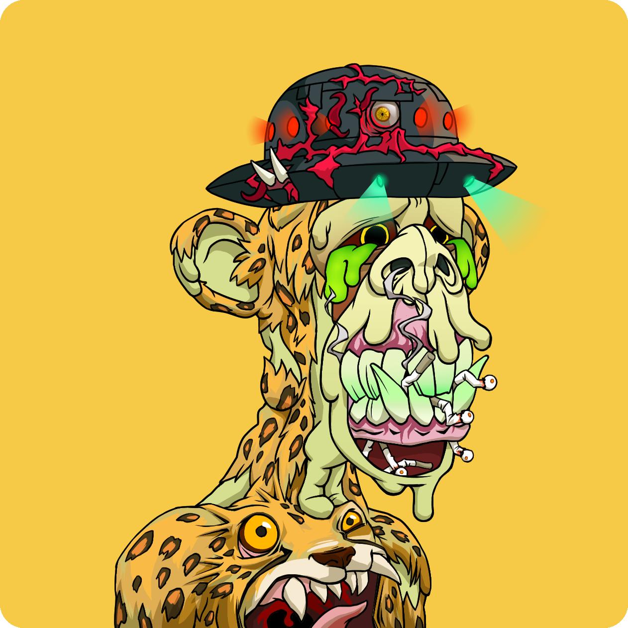 Yuga Labs - Mutant Ape Yacht Club - NFT # 5034