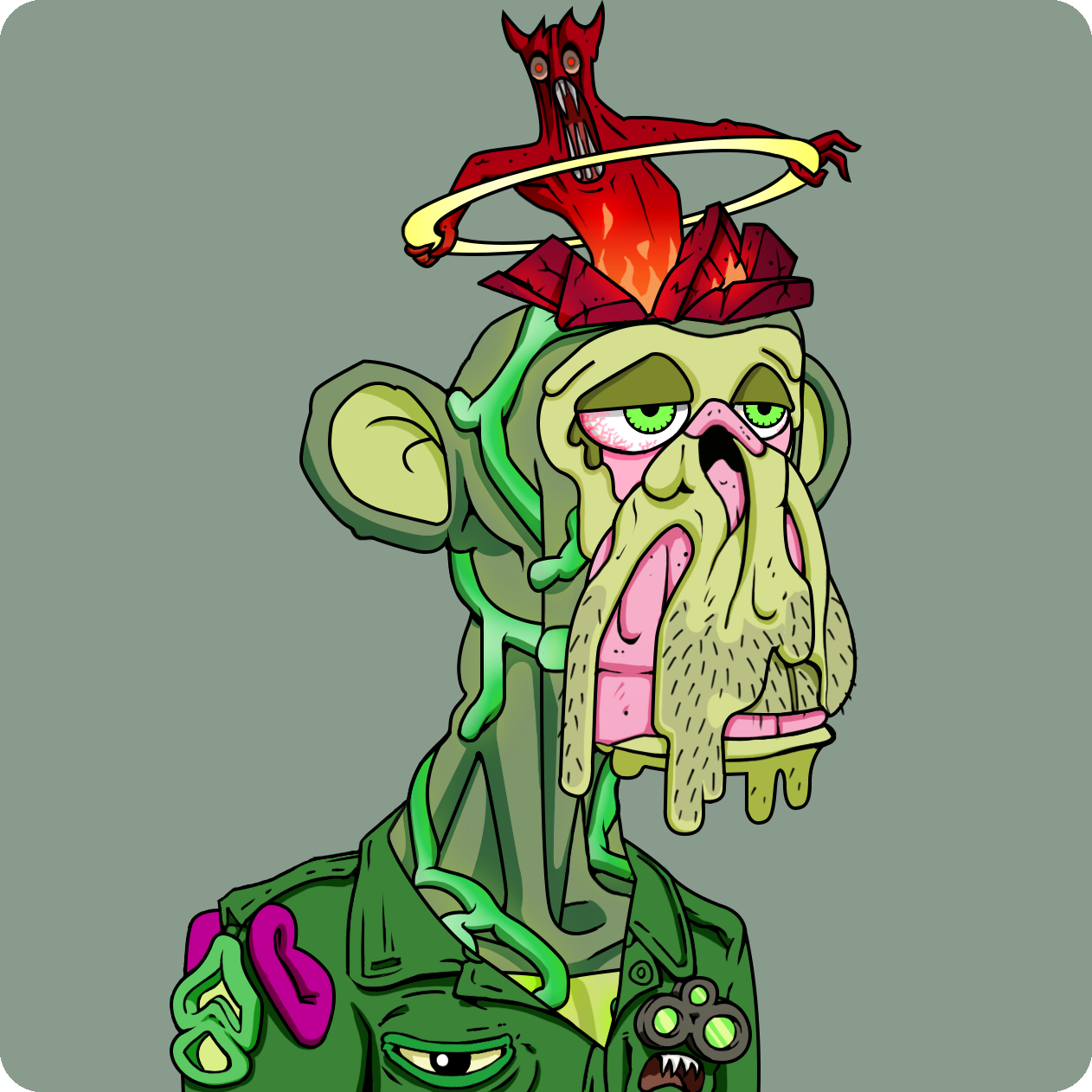 Yuga Labs - Mutant Ape Yacht Club - NFT # 18664