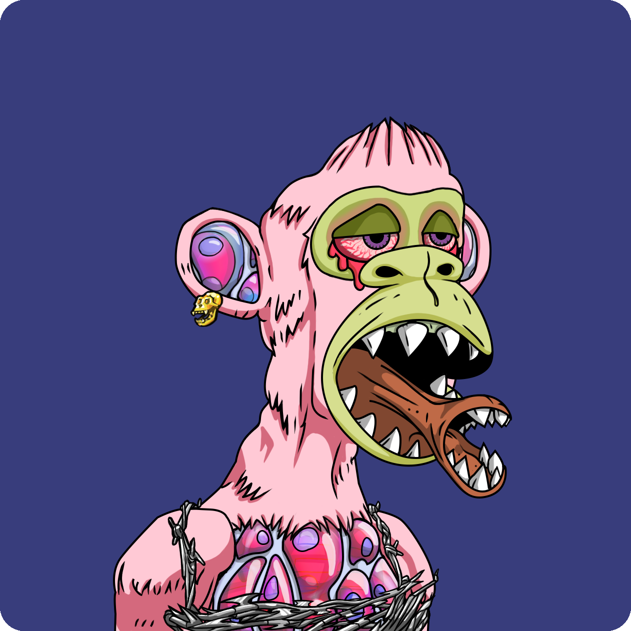 Yuga Labs - Mutant Ape Yacht Club - NFT # 10434