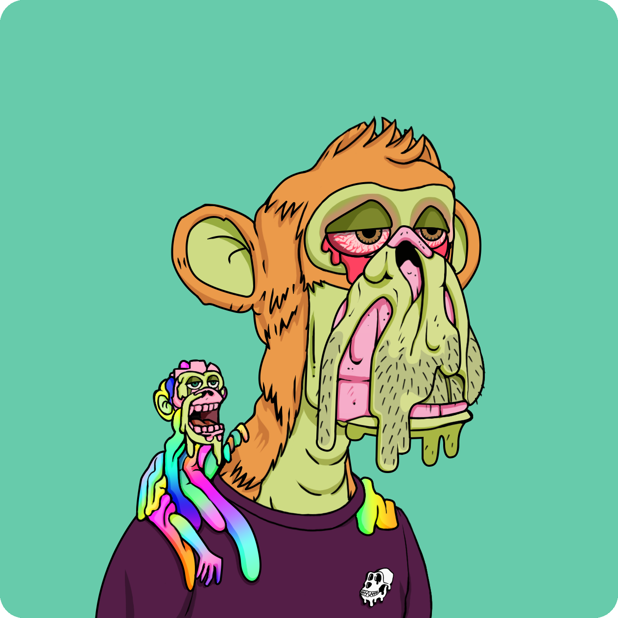 Yuga Labs - Mutant Ape Yacht Club - NFT # 1381