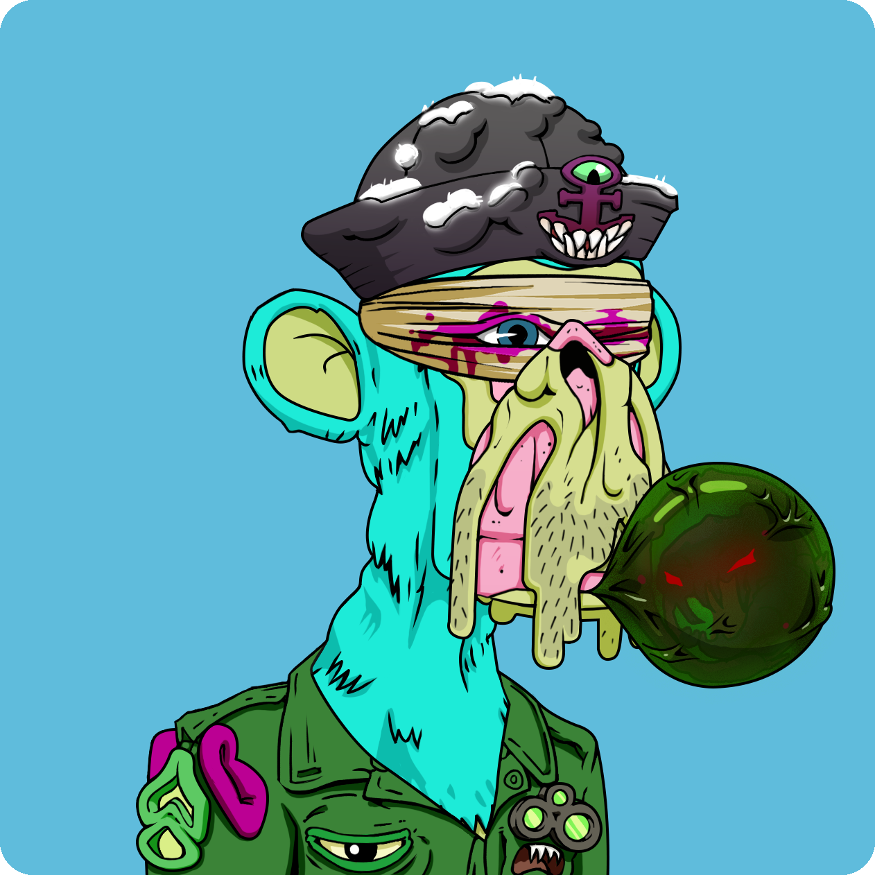 Yuga Labs - Mutant Ape Yacht Club - NFT # 576