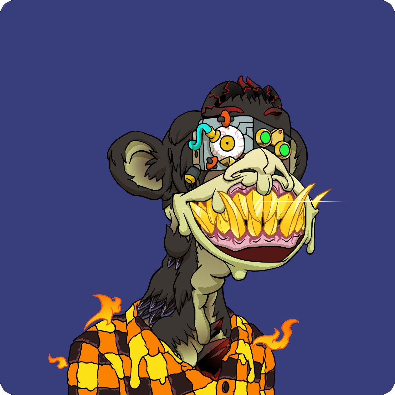 Yuga Labs - Mutant Ape Yacht Club - NFT # 23153