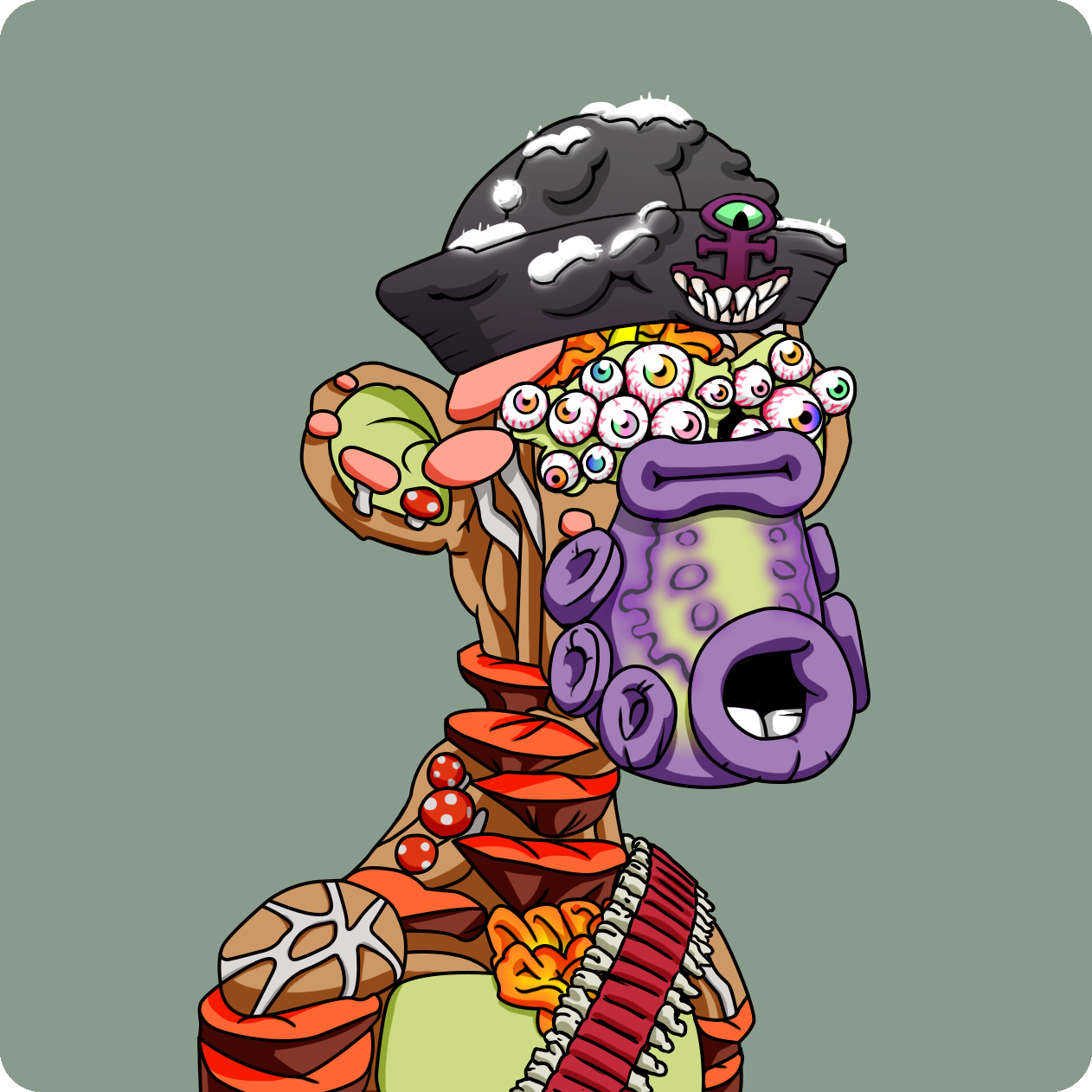 Yuga Labs - Mutant Ape Yacht Club - NFT # 7595