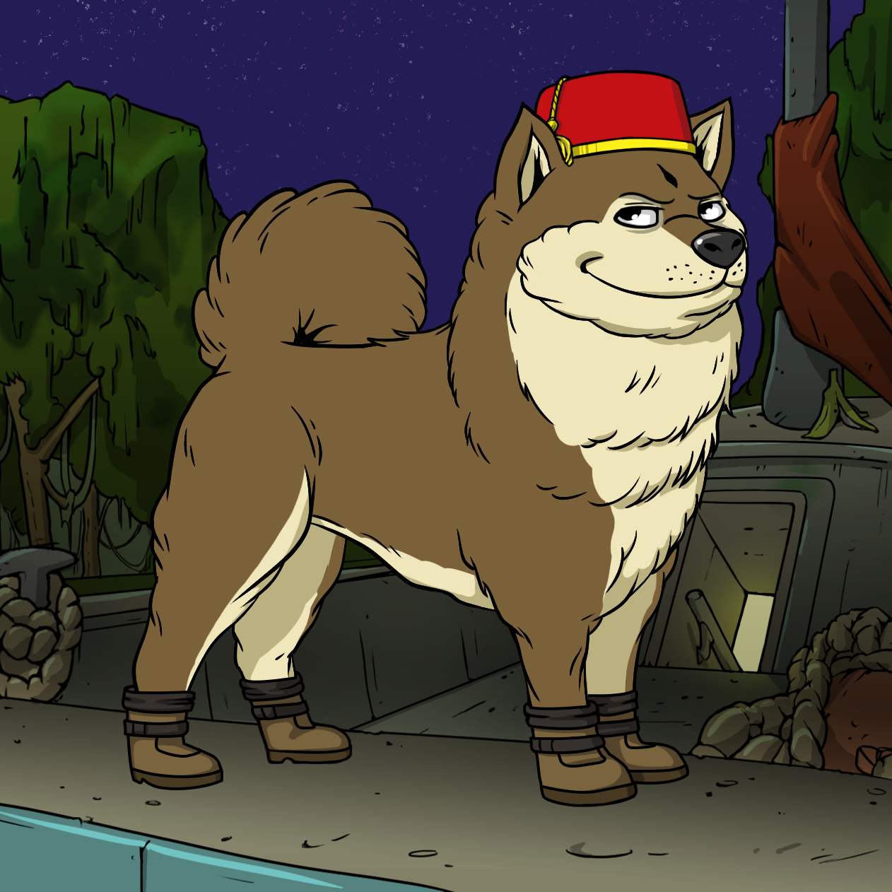 Yuga Labs - Bored Ape Kennel Club - NFT # 7496