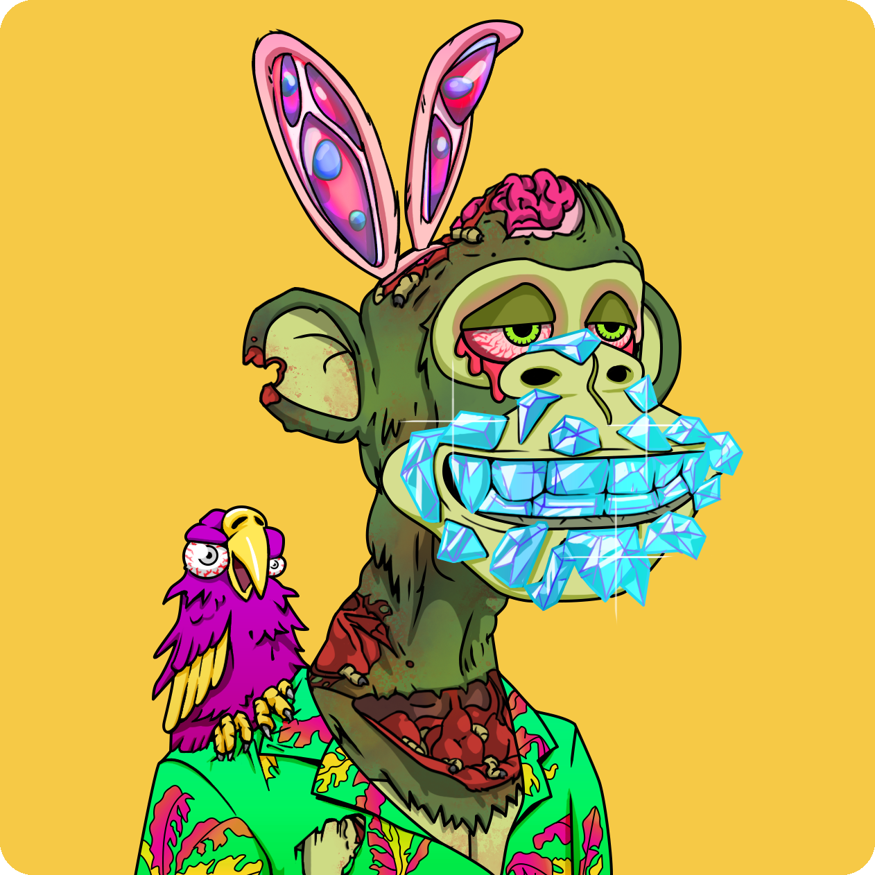 Yuga Labs - Mutant Ape Yacht Club - NFT # 19692