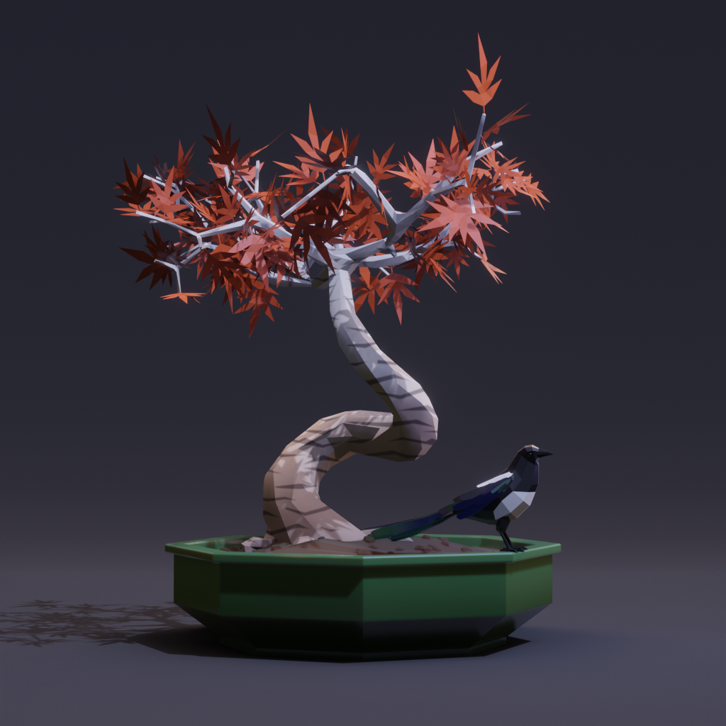 ZENFT Garden Society - Bonsai - Bonsai #8286 - NFT # 8286