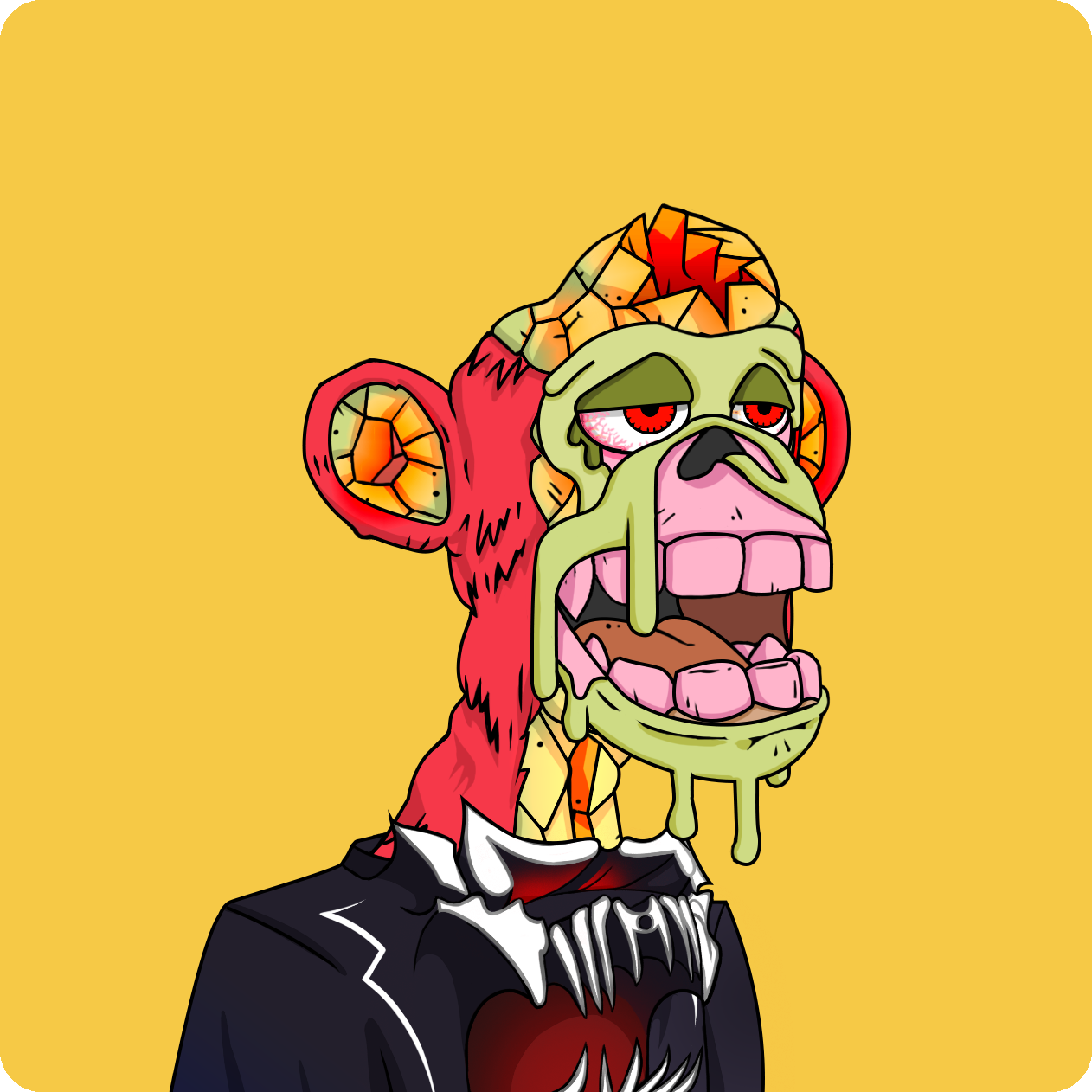 Yuga Labs - Mutant Ape Yacht Club - NFT # 15830