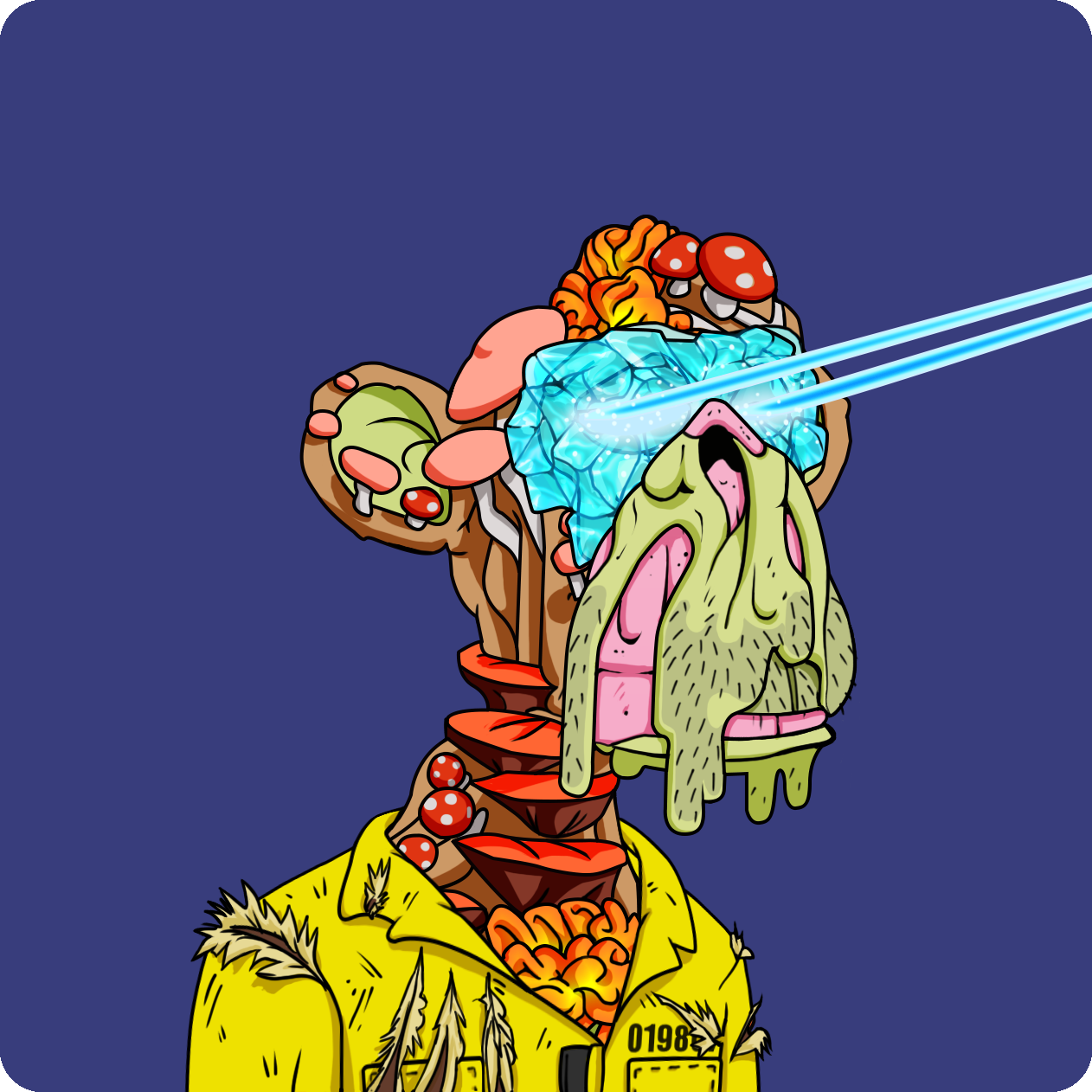 Yuga Labs - Mutant Ape Yacht Club - NFT # 12126