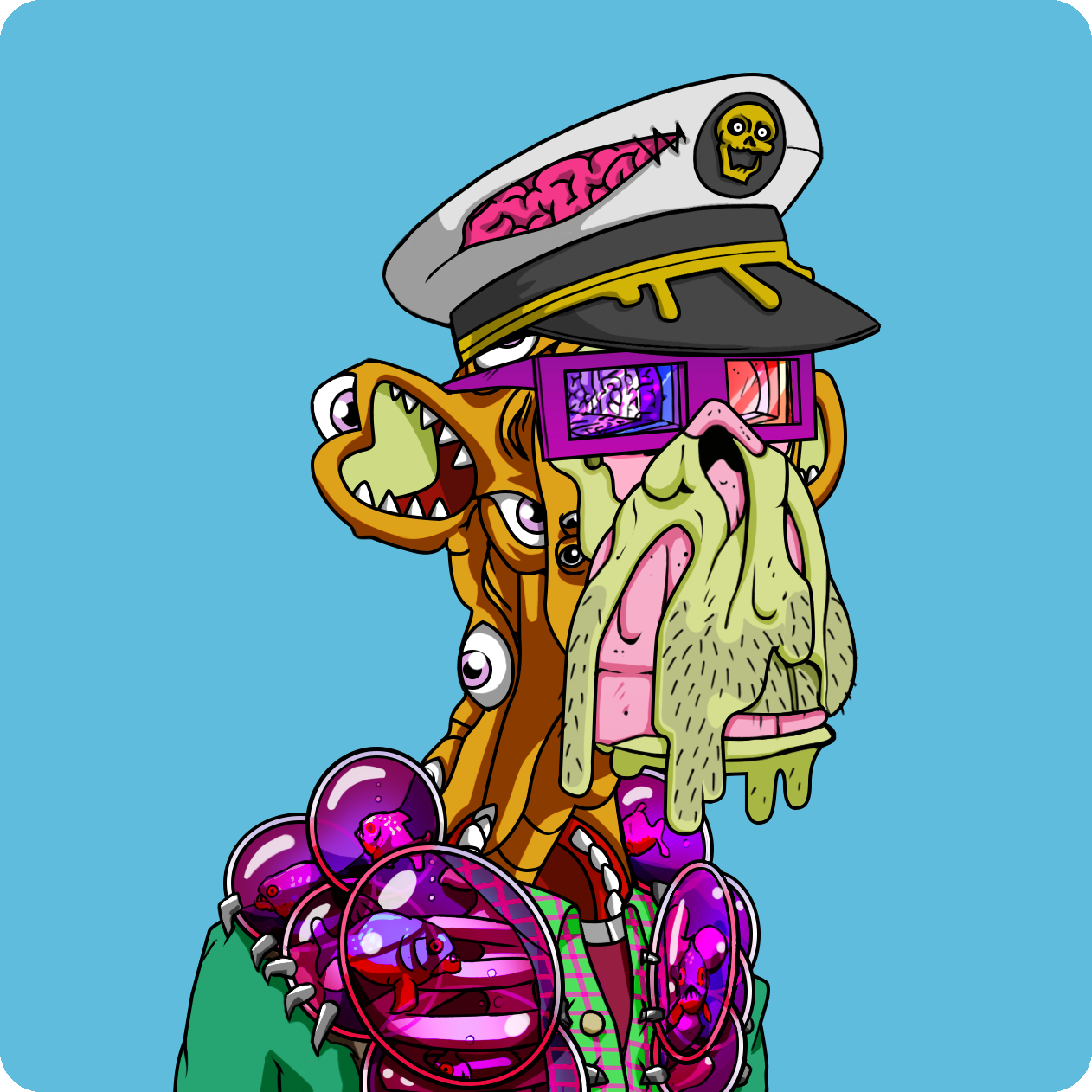 Yuga Labs - Mutant Ape Yacht Club - NFT # 8870