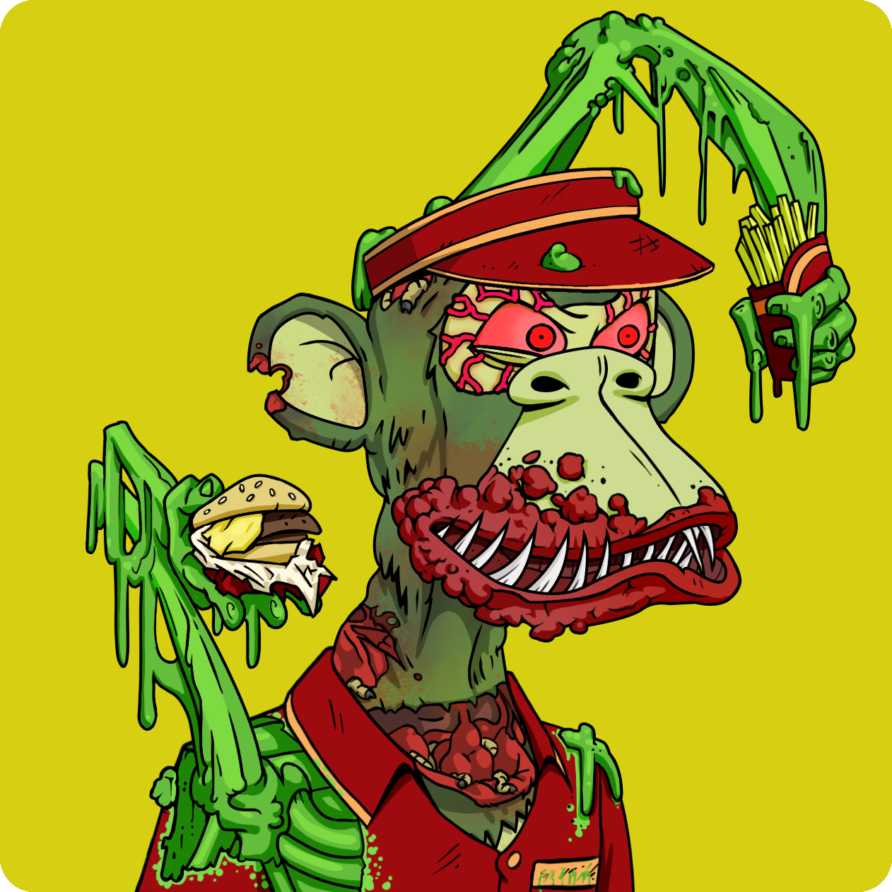 Yuga Labs - Mutant Ape Yacht Club - NFT # 16140