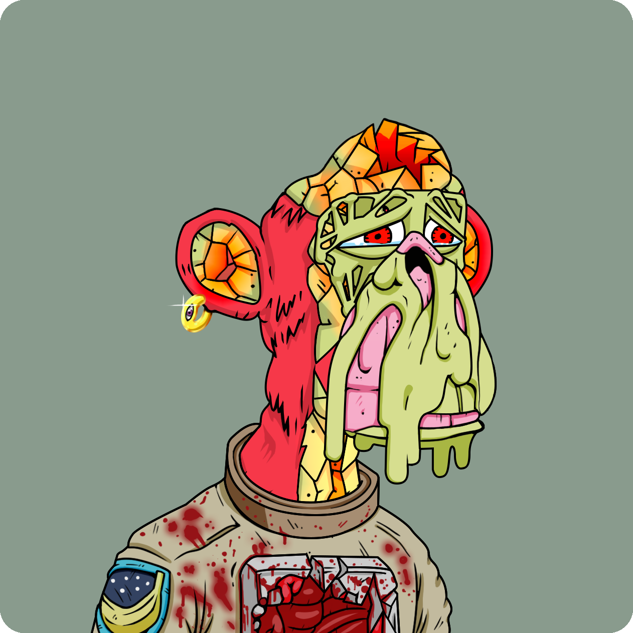 Yuga Labs - Mutant Ape Yacht Club - NFT # 2391