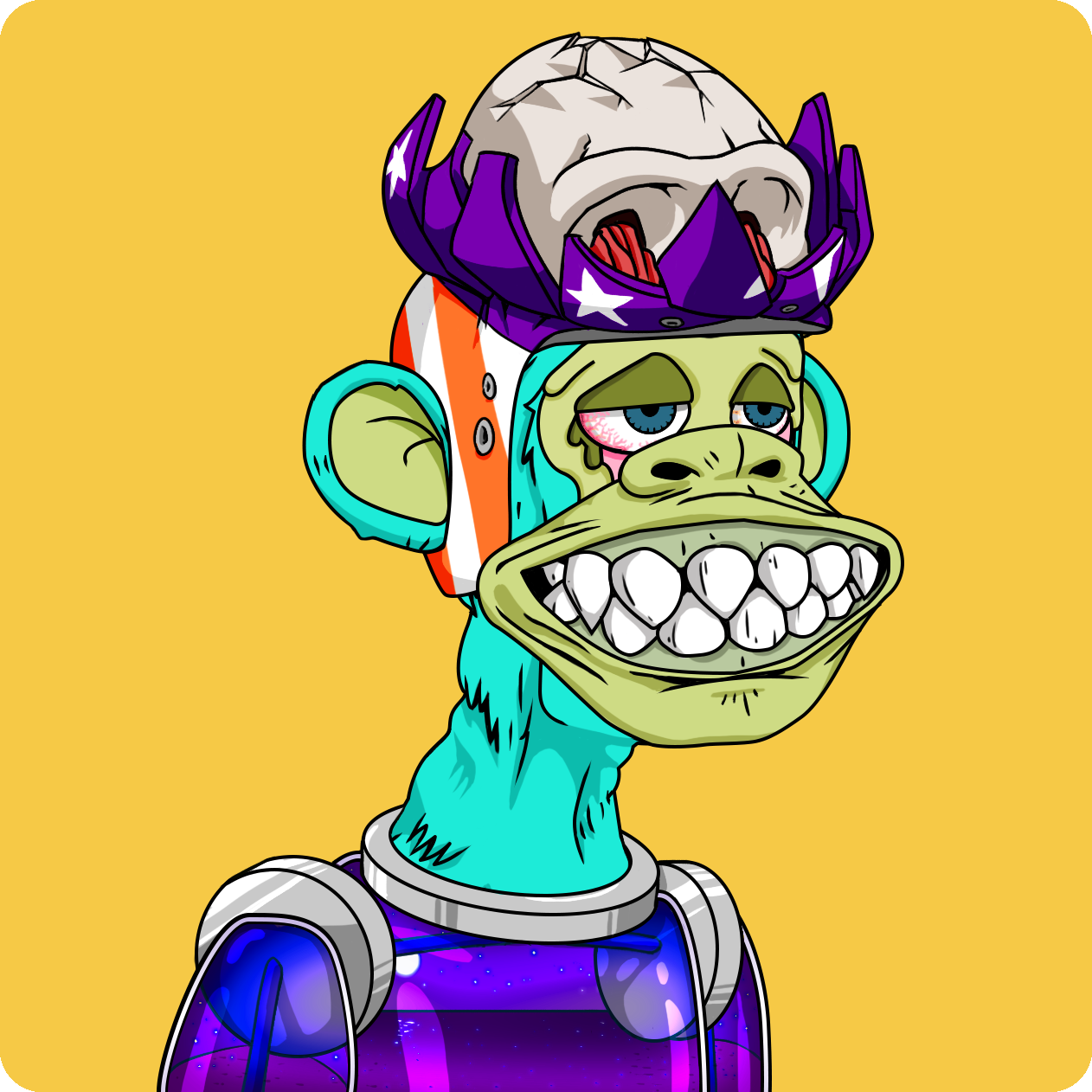 Yuga Labs - Mutant Ape Yacht Club - NFT # 221