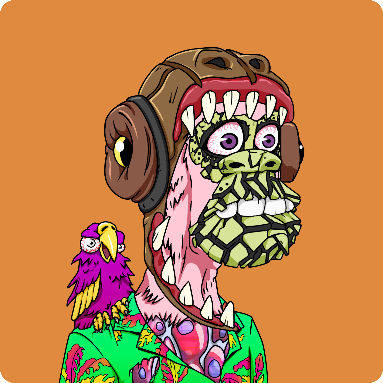 Yuga Labs - Mutant Ape Yacht Club - NFT # 15068