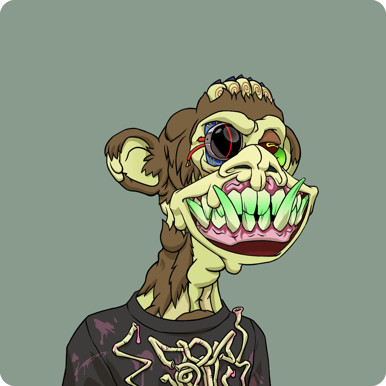 Yuga Labs - Mutant Ape Yacht Club - NFT # 12363