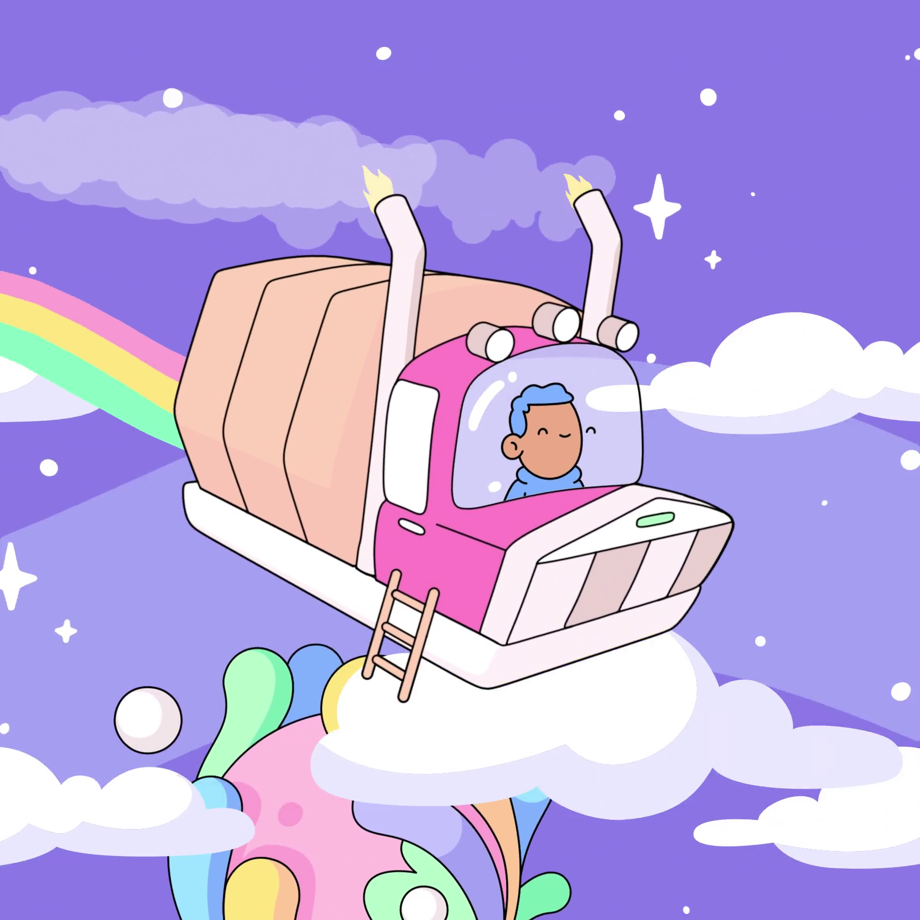 The Doodles Founders - Space Doodles - Space Doodle #13 - NFT # 13