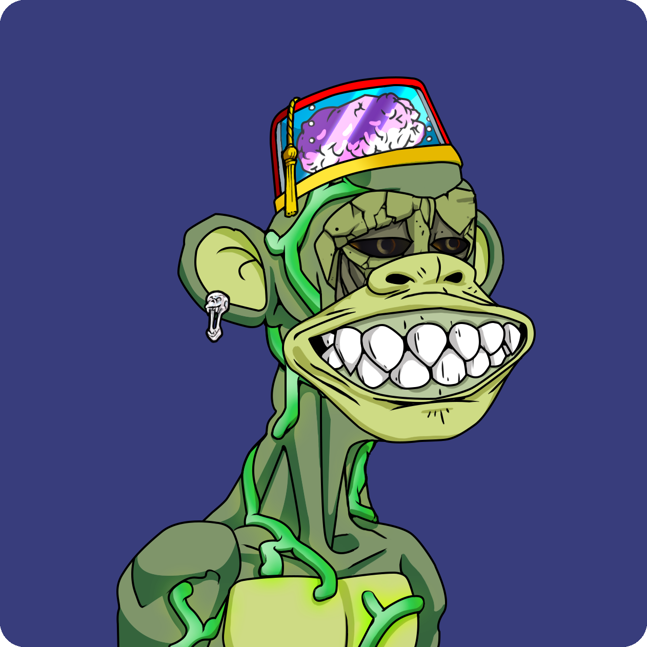 Yuga Labs - Mutant Ape Yacht Club - NFT # 19834