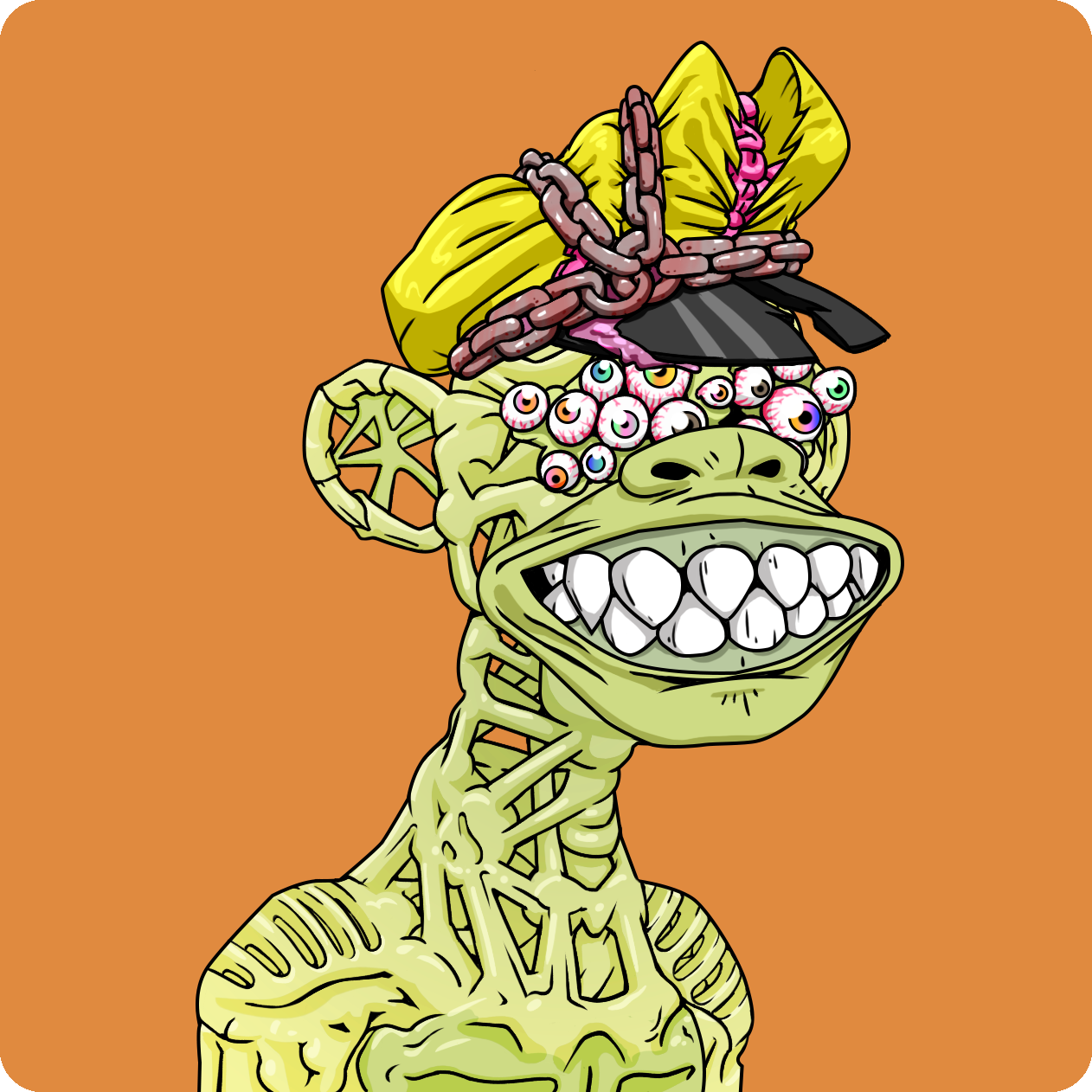 Yuga Labs - Mutant Ape Yacht Club - NFT # 10254