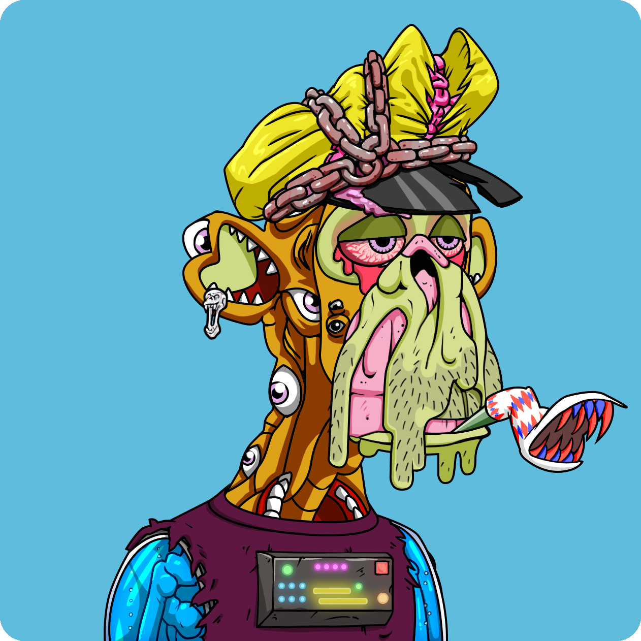 Yuga Labs - Mutant Ape Yacht Club - NFT # 4810