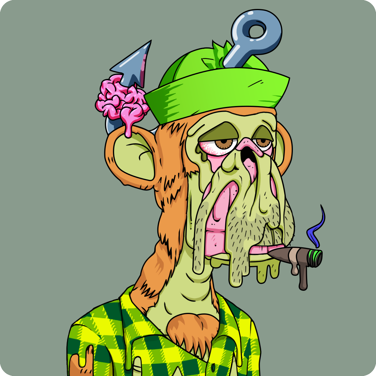 Yuga Labs - Mutant Ape Yacht Club - NFT # 176