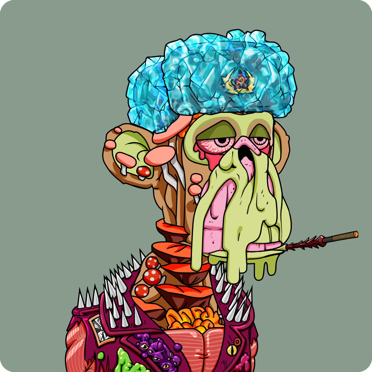 Yuga Labs - Mutant Ape Yacht Club - NFT # 12162