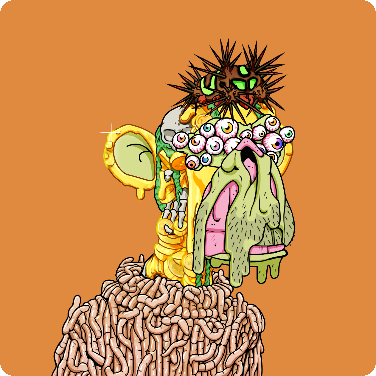 Yuga Labs - Mutant Ape Yacht Club - NFT # 13674