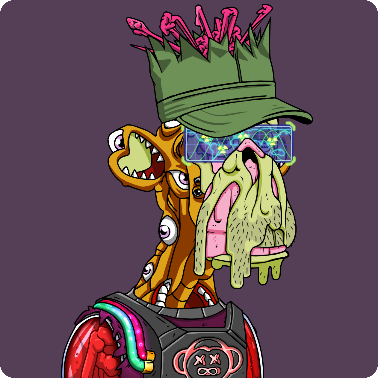 Yuga Labs - Mutant Ape Yacht Club - NFT # 13710